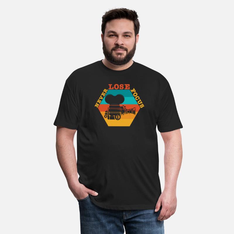 Never Lose Focus Funny Gift Item T-shirt Design
