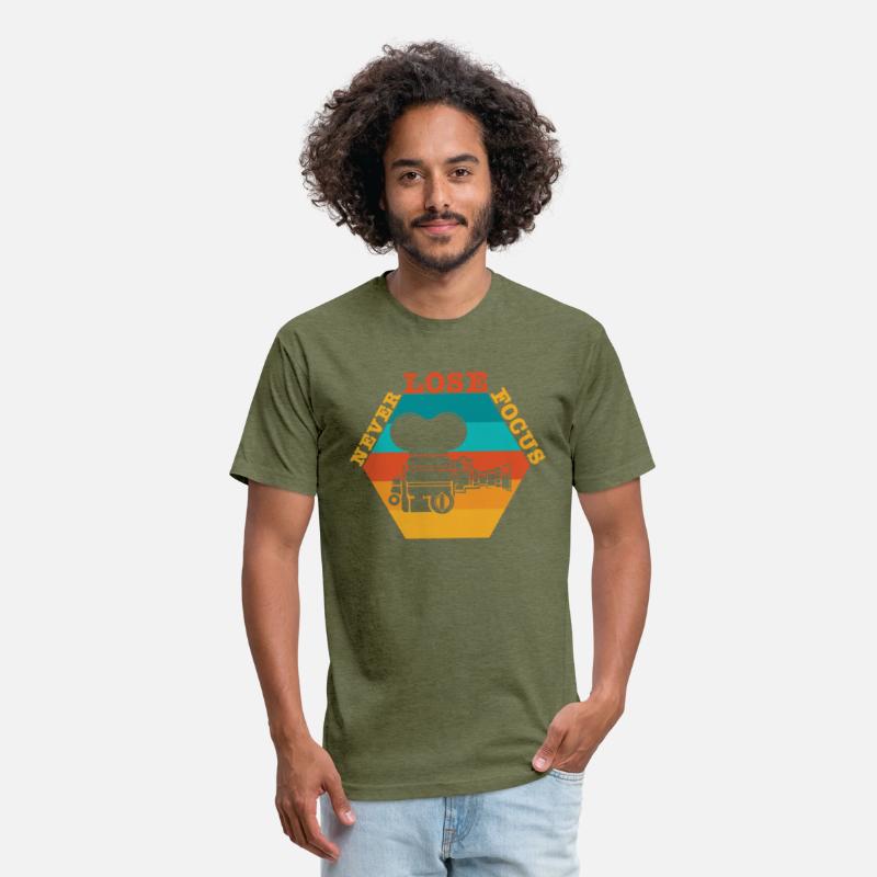 Never Lose Focus Funny Gift Item T-shirt Design
