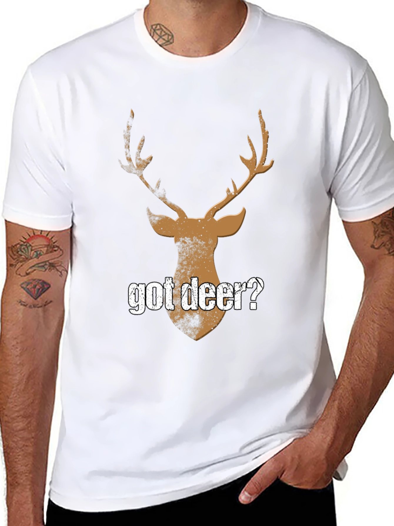 Got Deer? Graphic Tee - Hunting Humor Shirt