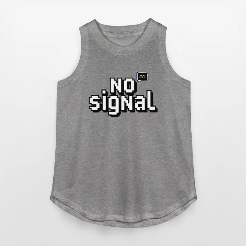 "NO SIGNAL" – Pixel Style TV Signal Error Art