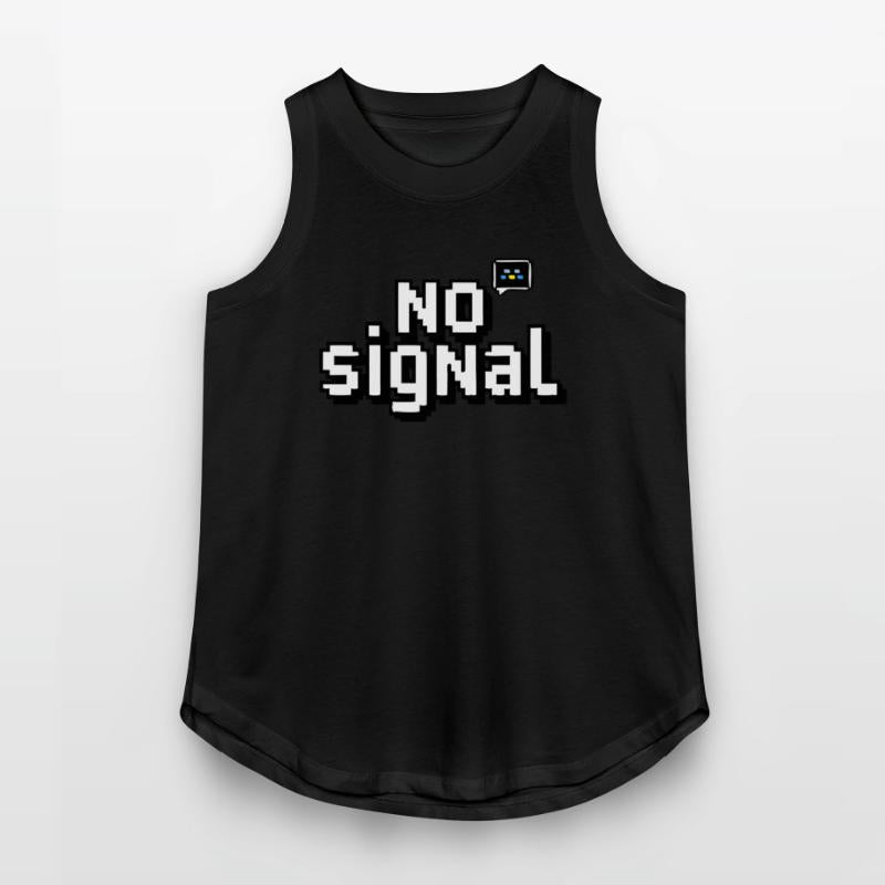 "NO SIGNAL" – Pixel Style TV Signal Error Art
