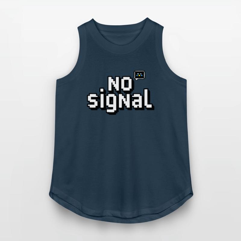 "NO SIGNAL" – Pixel Style TV Signal Error Art