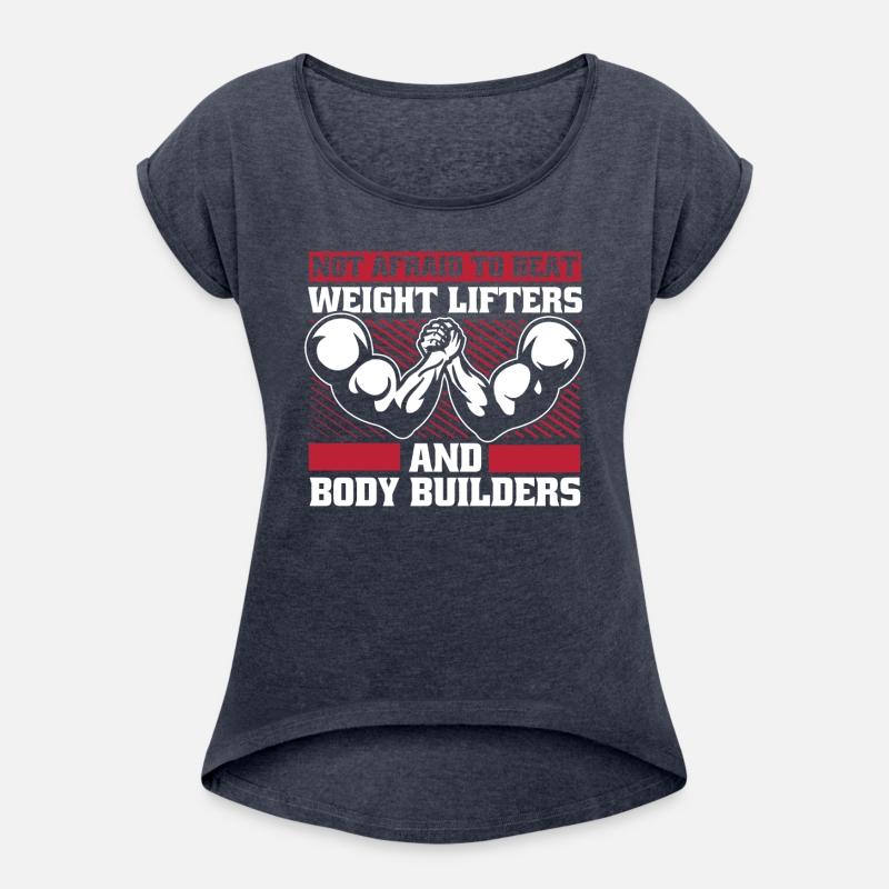 Not Afraid To Beat Weight Lifters Exercise Arm