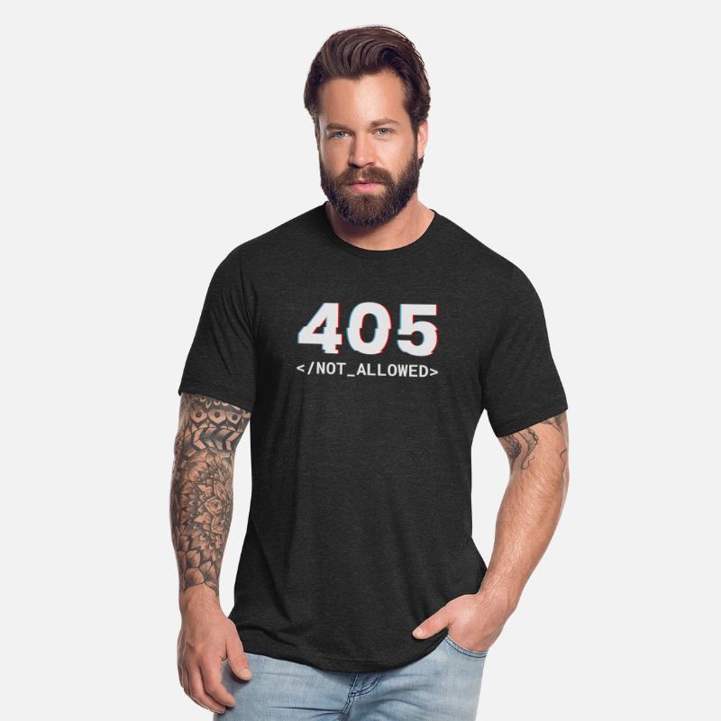 Not Allowed 405 in White Color