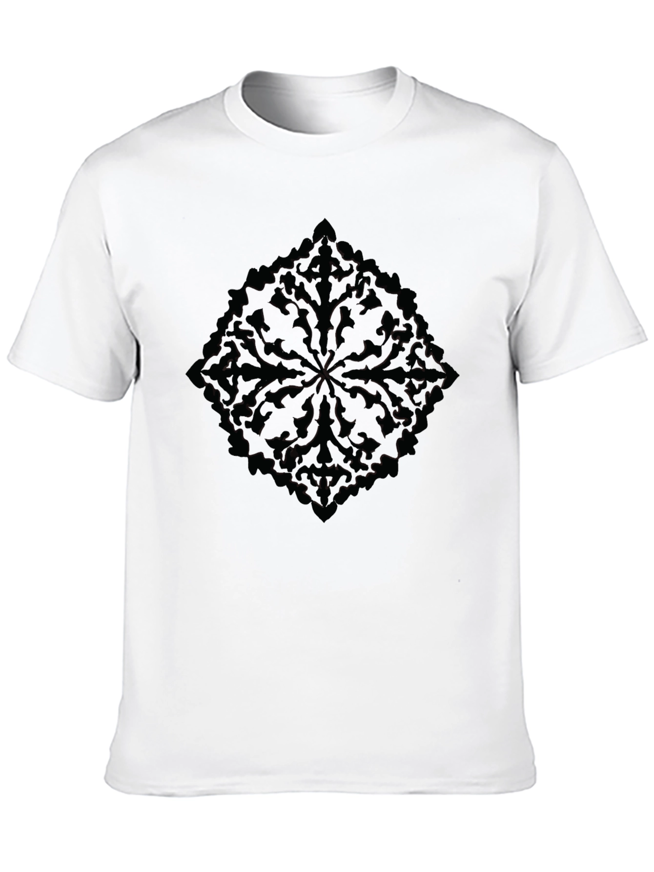 Stylish Black Graphic Tee for Men
