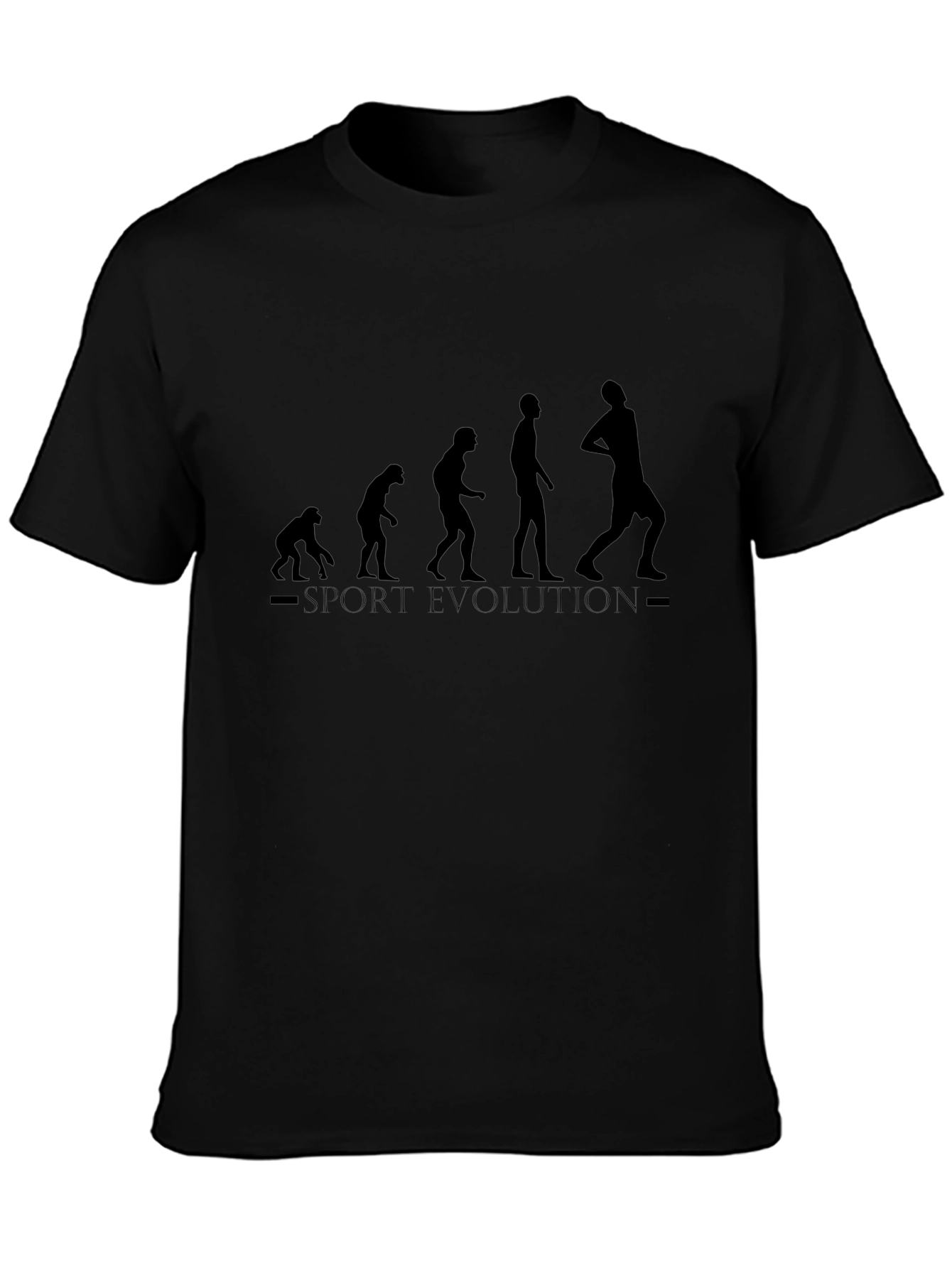 Sport Evolution Graphic T-Shirt - Black Tee