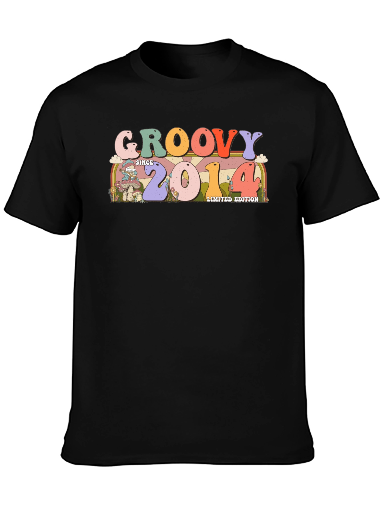 Groovy Since 2014 Limited Edition Black T-Shirt