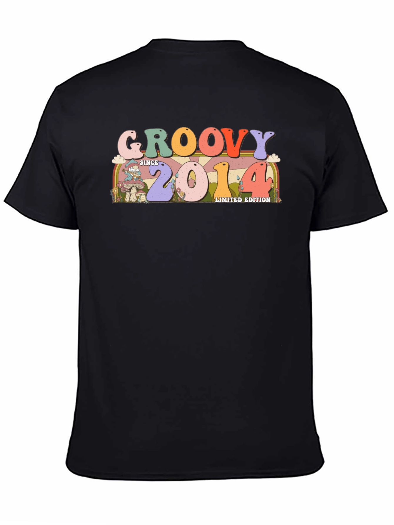 Groovy Since 2014 Limited Edition Black T-Shirt