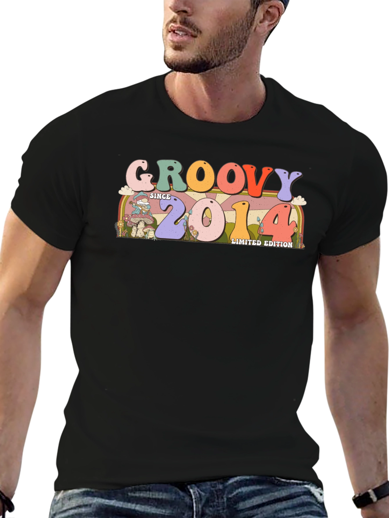 Groovy Since 2014 Limited Edition Black T-Shirt