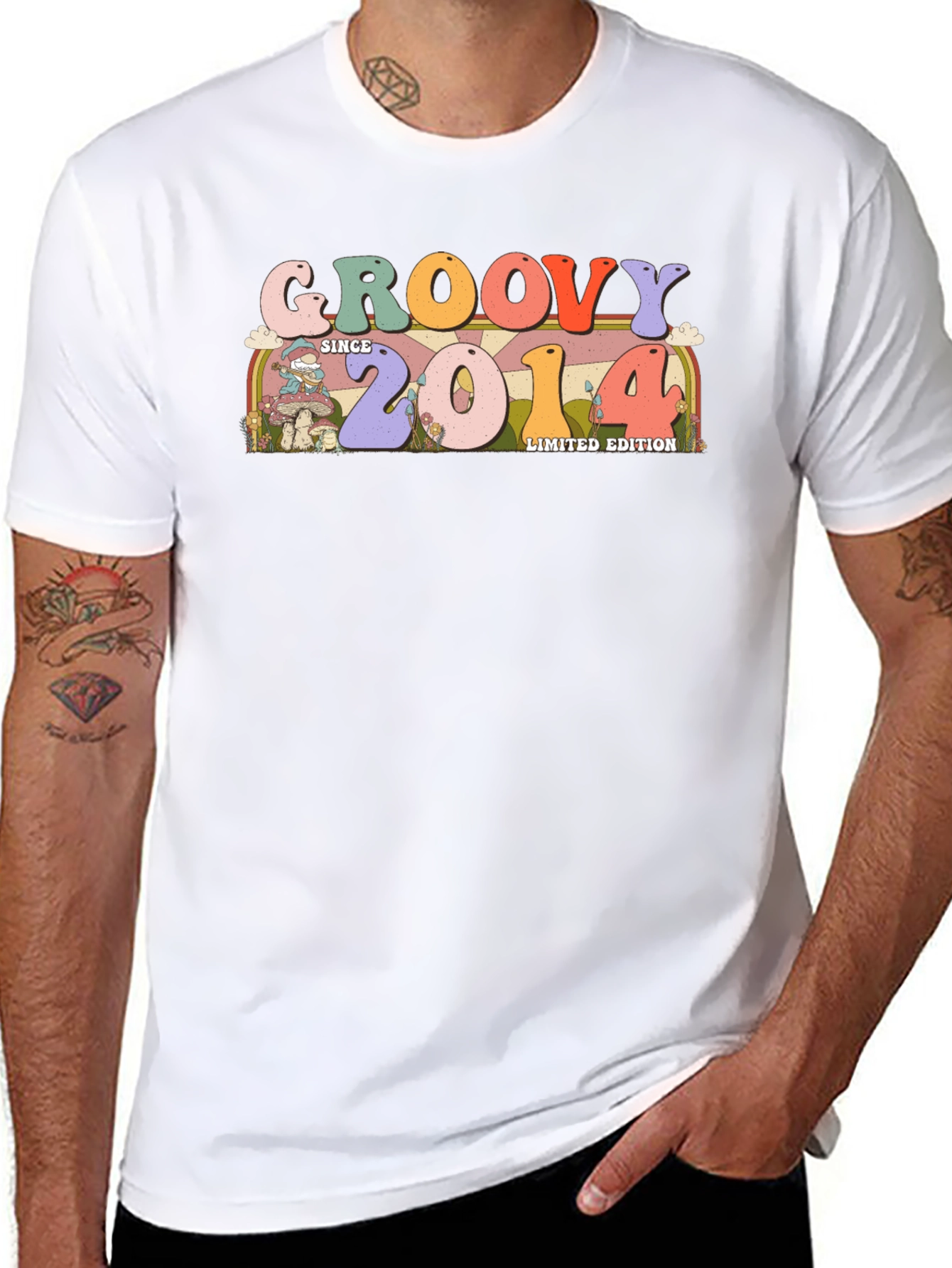 Groovy Since 2014 Limited Edition Black T-Shirt