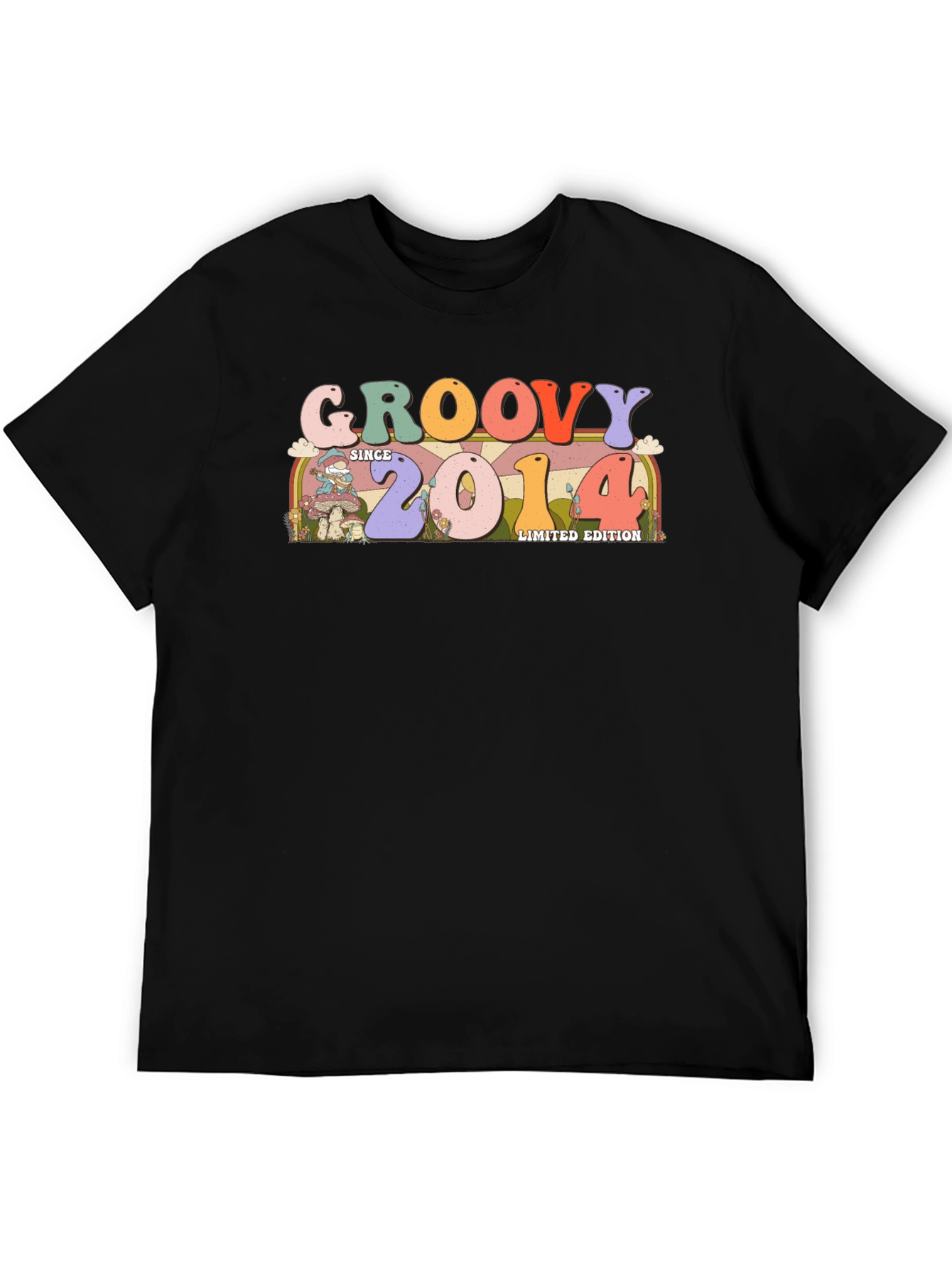 Groovy Since 2014 Limited Edition Black T-Shirt