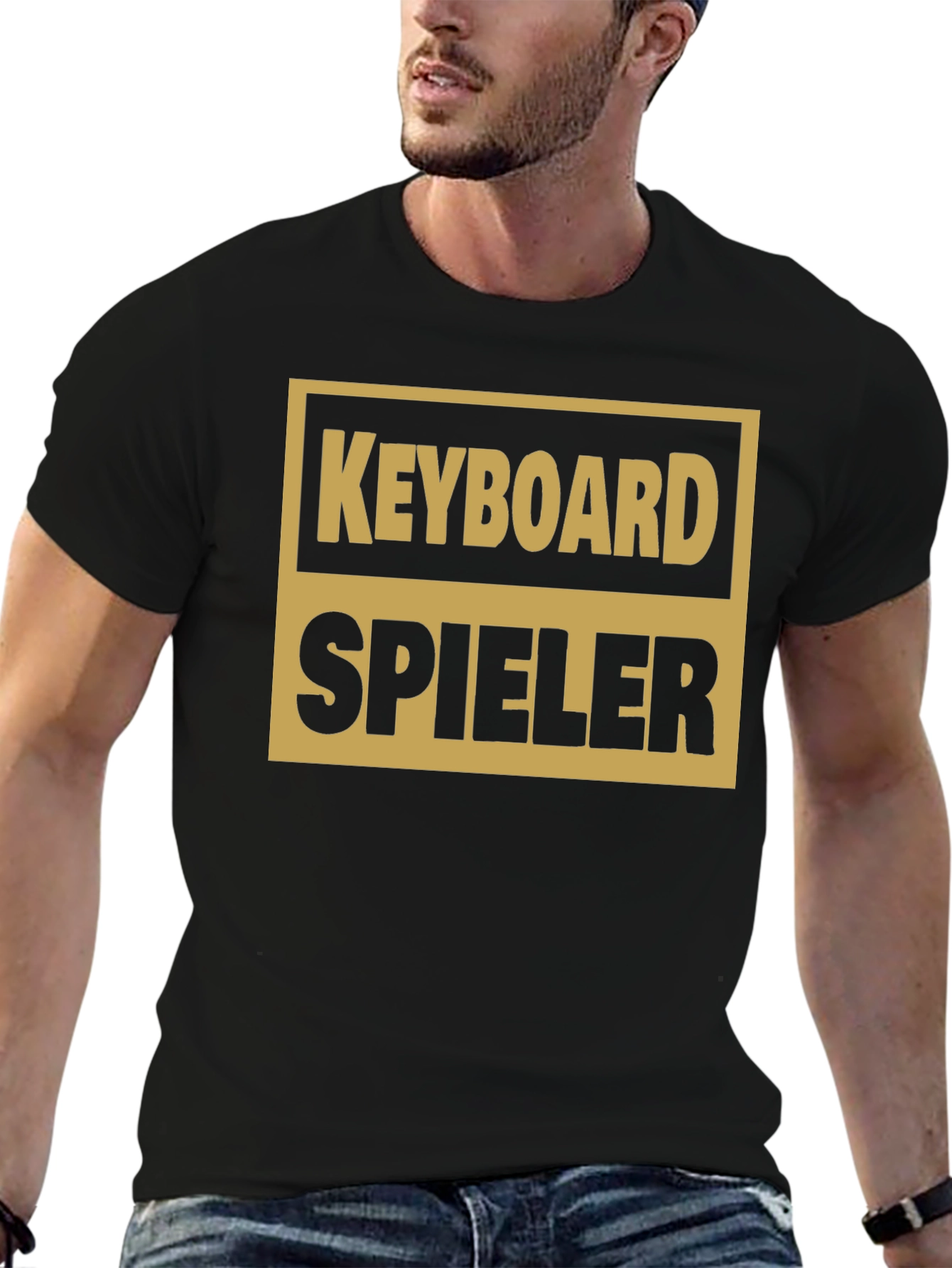 Keyboard Spieler T-Shirt Musician Novelty Top