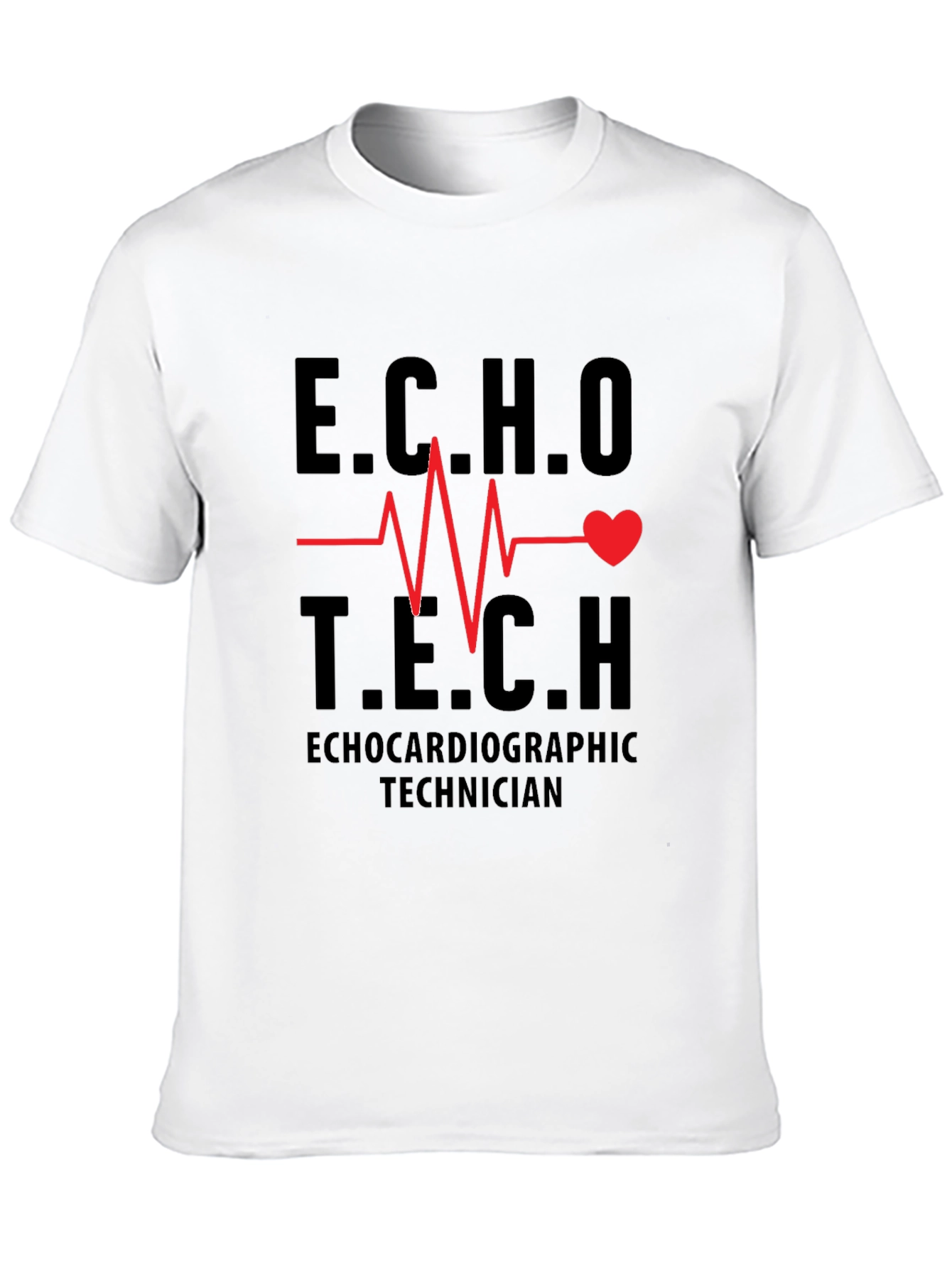 ECHO Tech T-Shirt - Cardiac Technician Tee