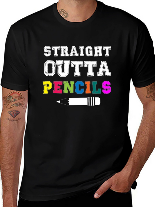 Straight Outta Pencils Graphic Tee