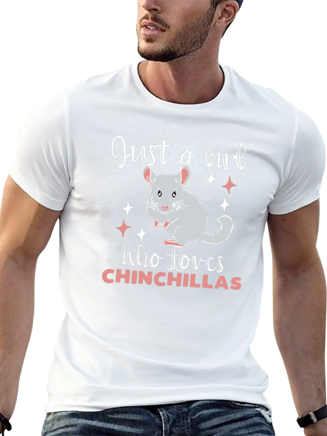 Just A Girl Who Loves Chinchillas T-Shirt