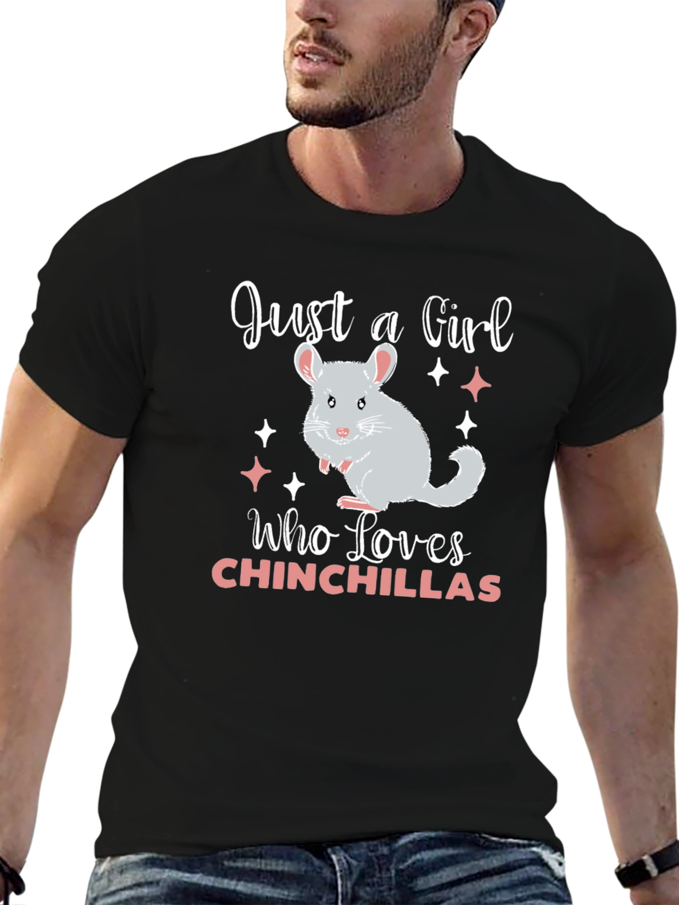 Just A Girl Who Loves Chinchillas T-Shirt