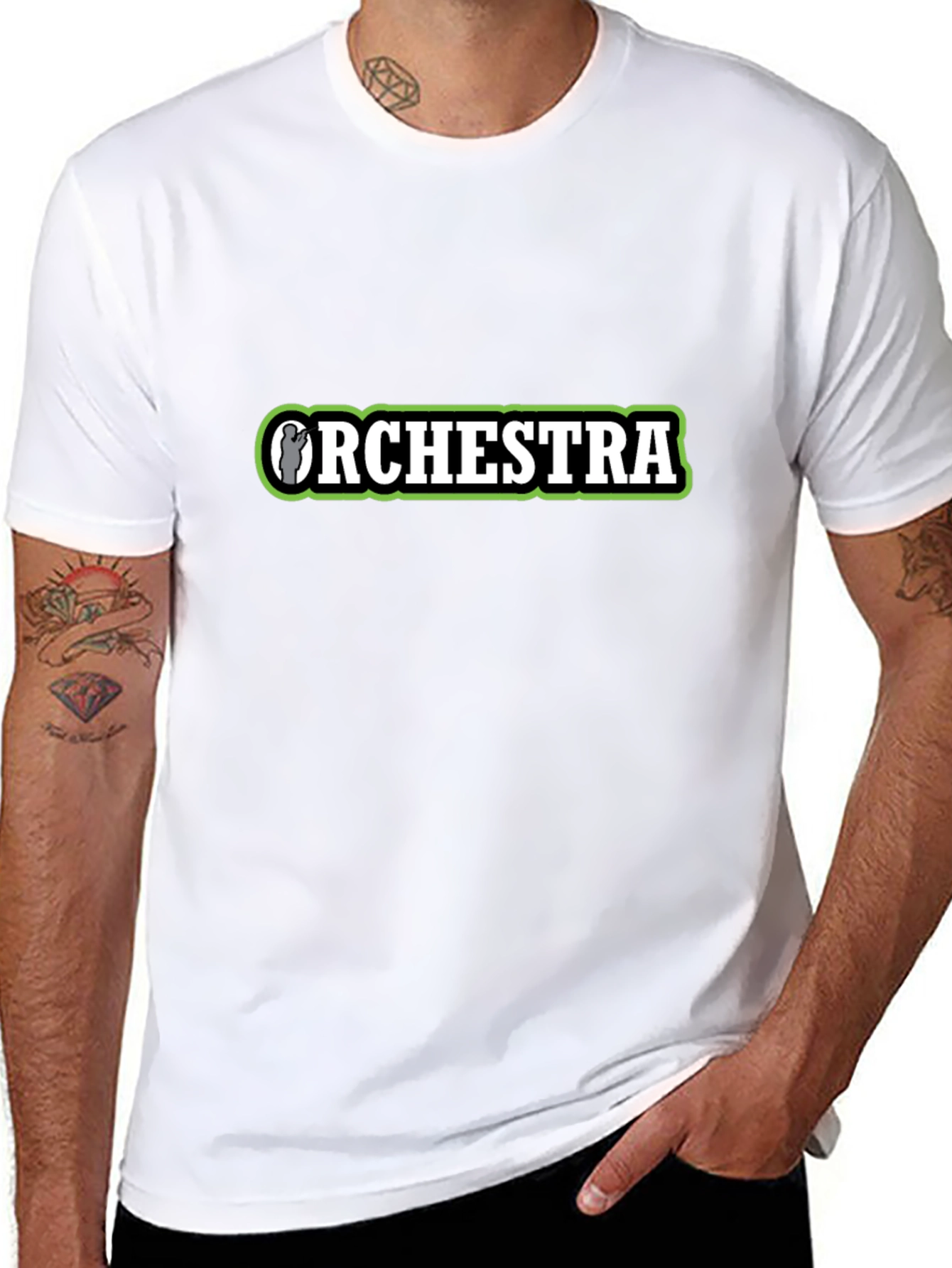 Orchestra T-Shirt - Black Graphic Tee