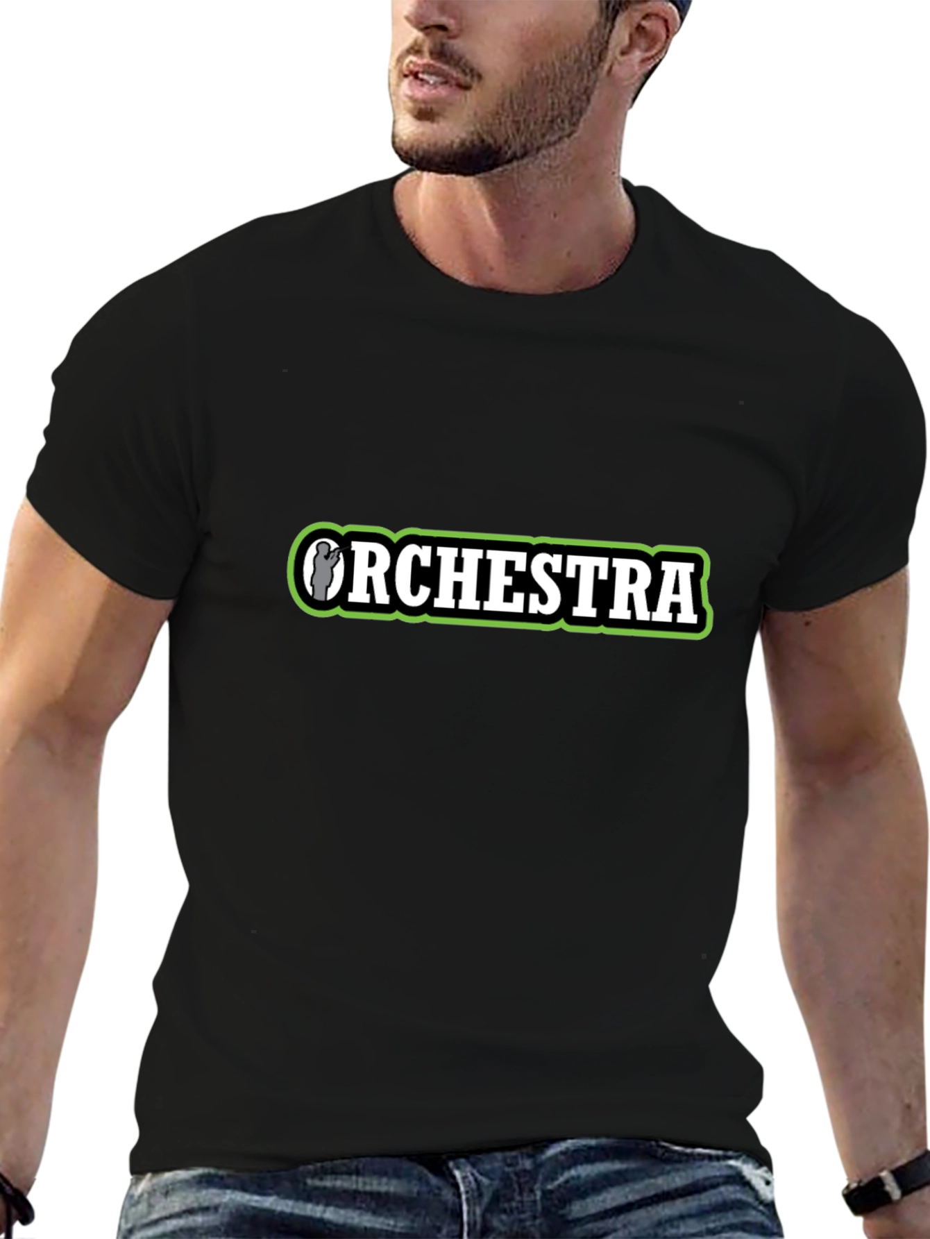 Orchestra T-Shirt - Black Graphic Tee