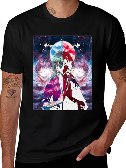 Anime Moon Graphic T-Shirt | Unique Design