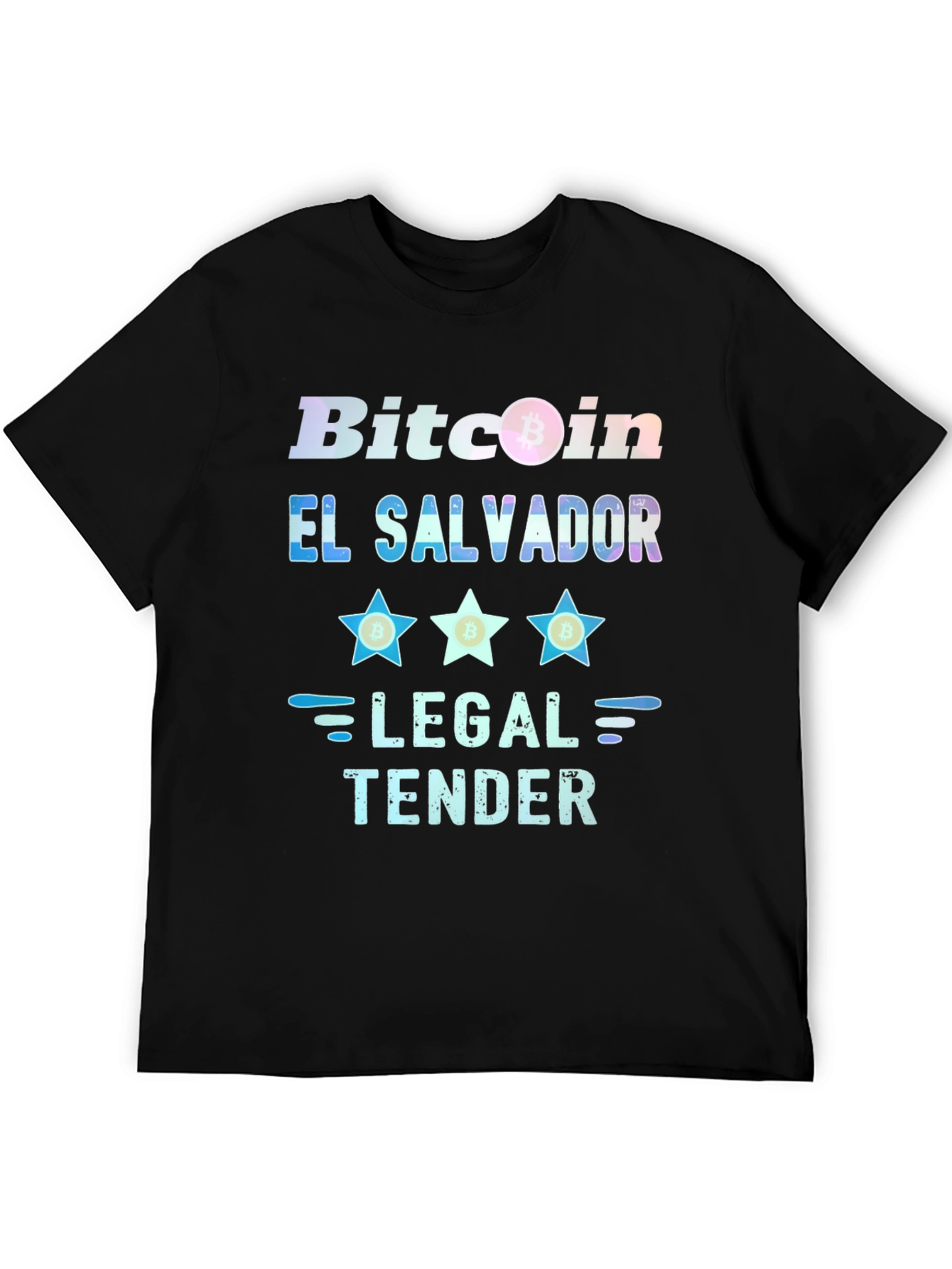 Bitcoin El Salvador Legal Tender Graphic Tee