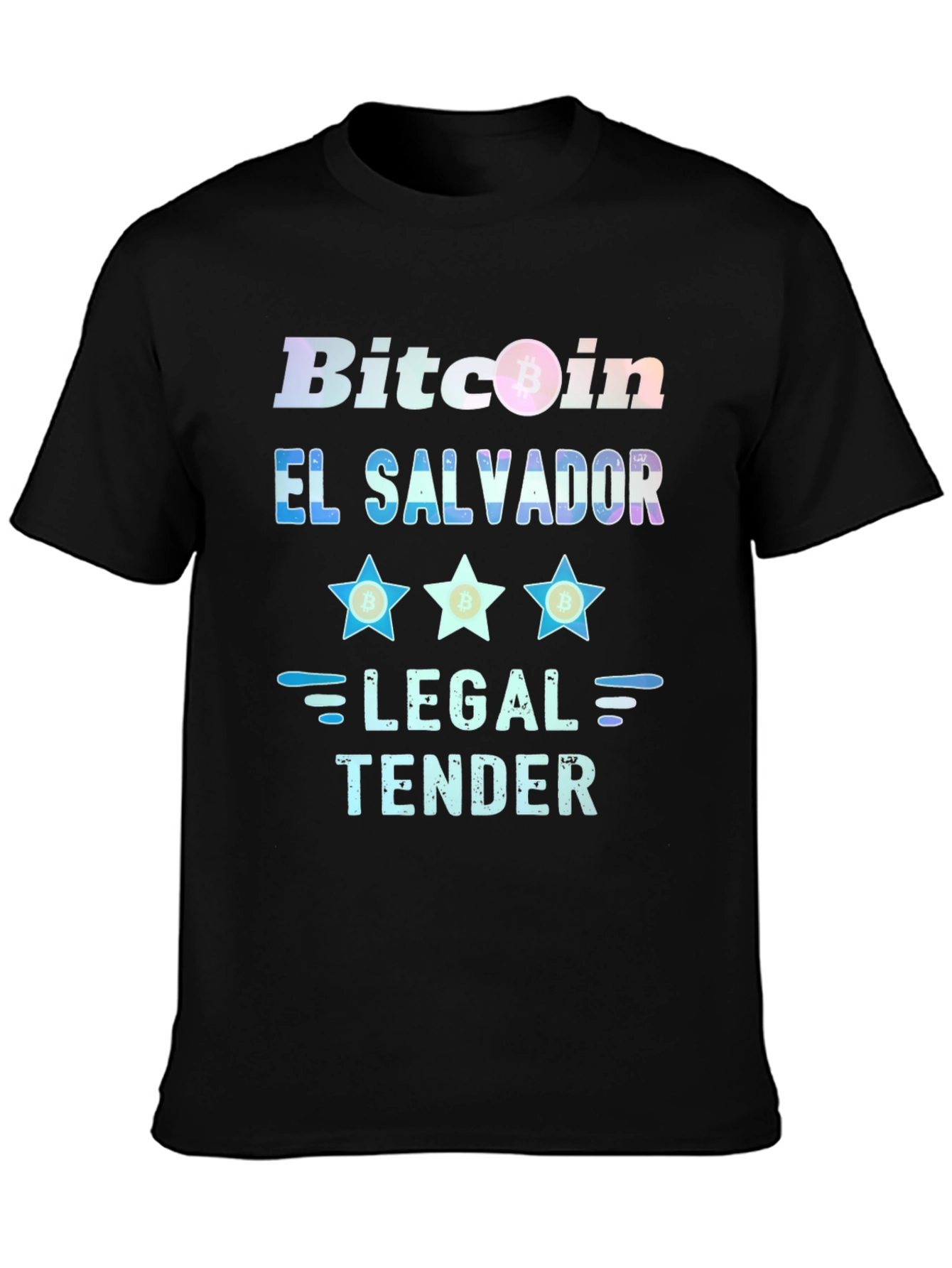 Bitcoin El Salvador Legal Tender Graphic Tee