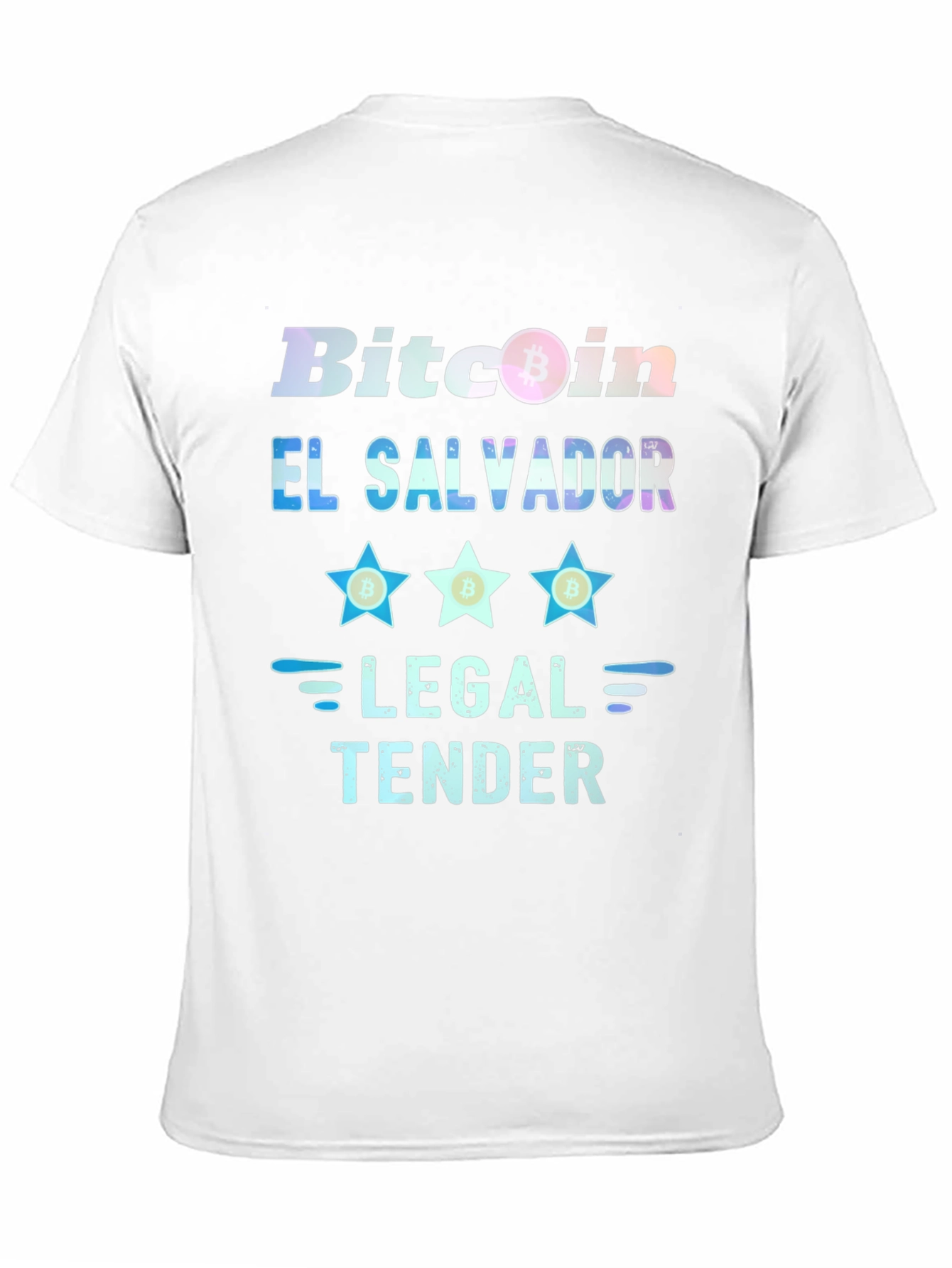 Bitcoin El Salvador Legal Tender Graphic Tee