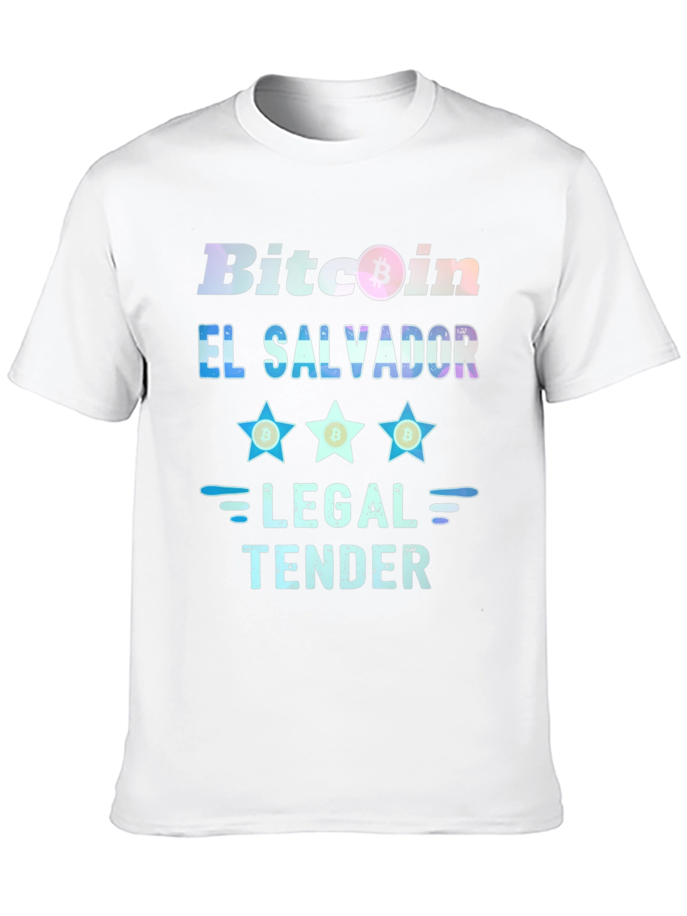 Bitcoin El Salvador Legal Tender Graphic Tee