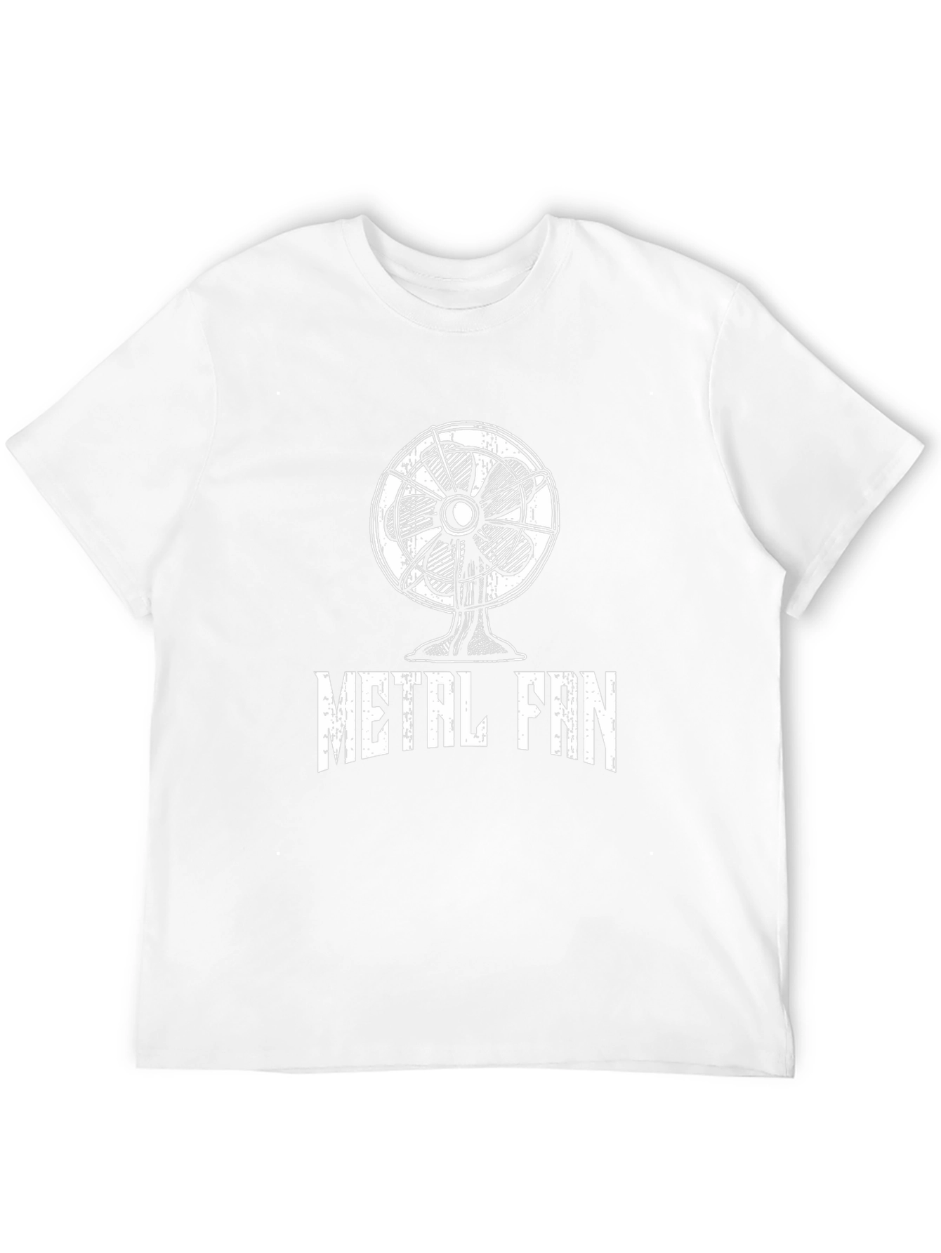 Metal Fan Graphic Tee - Classic & Cool