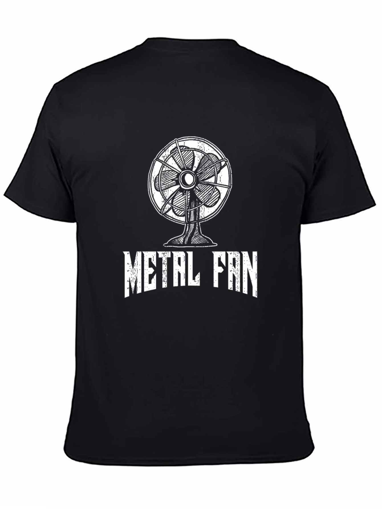 Metal Fan Graphic Tee - Classic & Cool