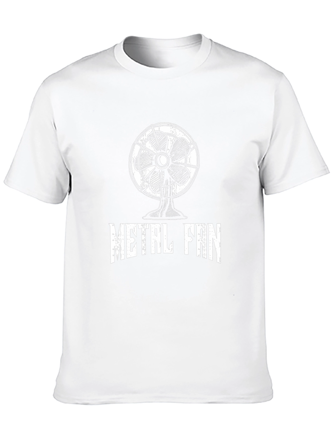 Metal Fan Graphic Tee - Classic & Cool