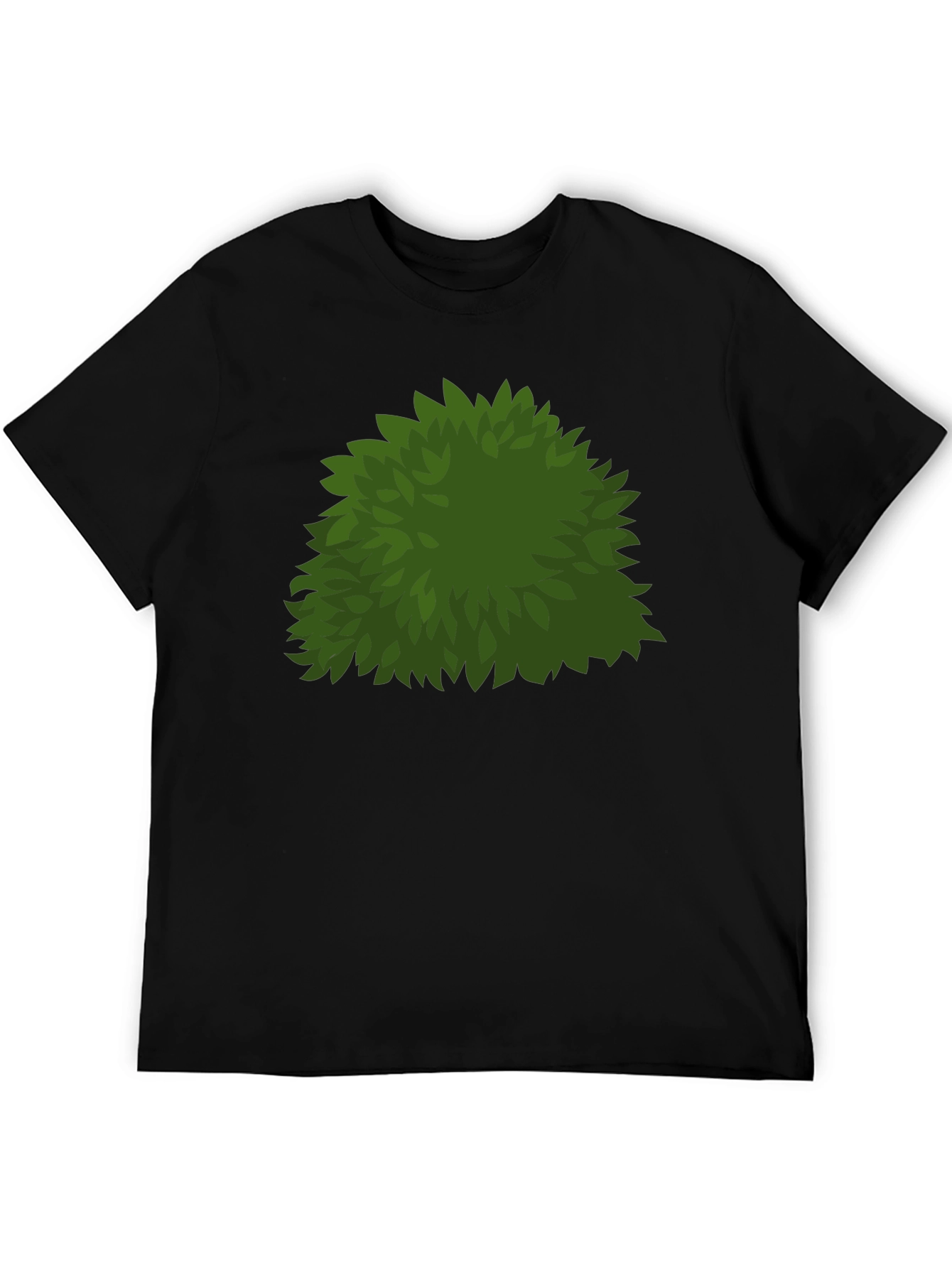 Bush Graphic T-Shirt - Green Leaves Design