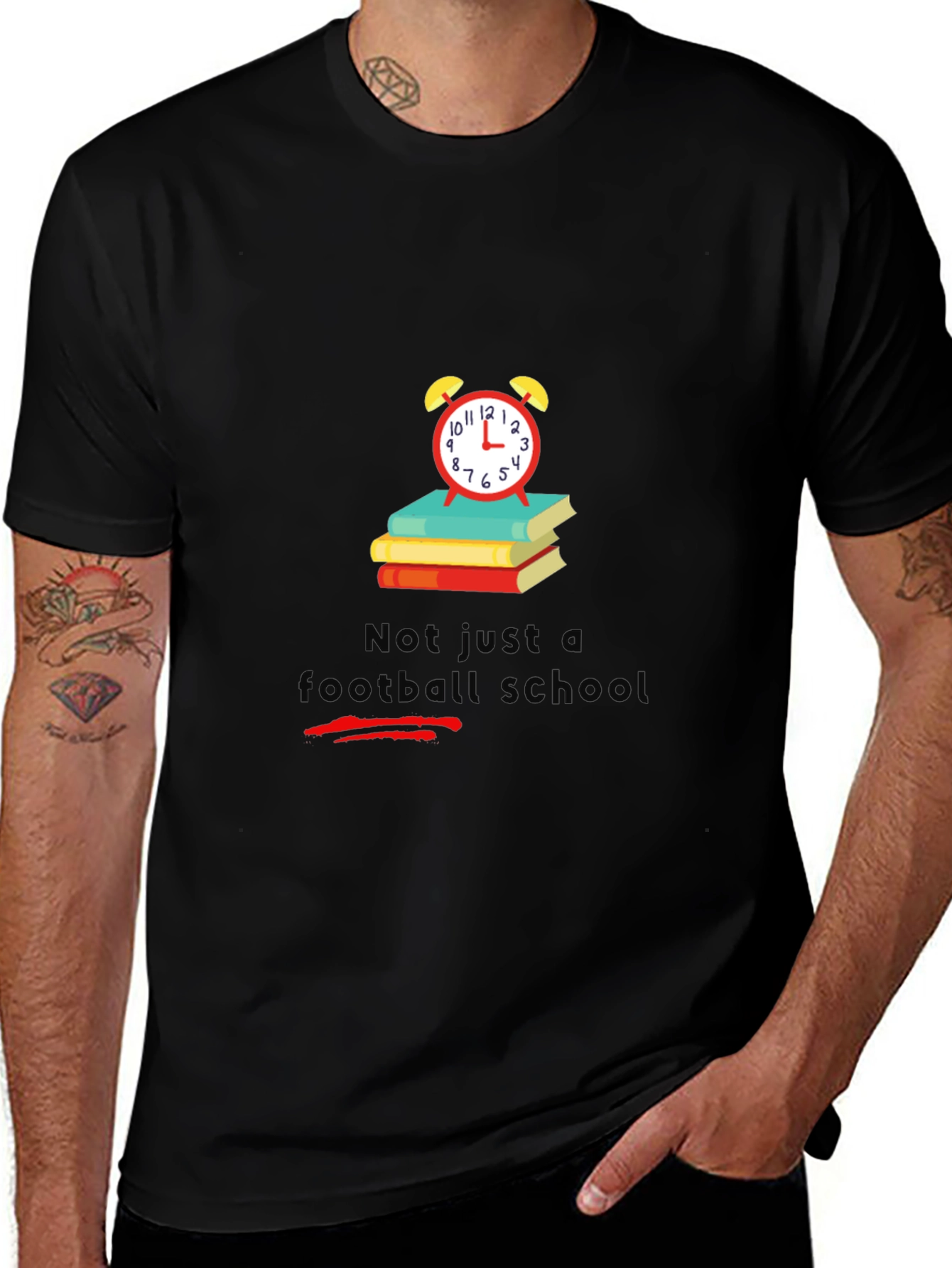 Not Just A Football School Graphic Tee