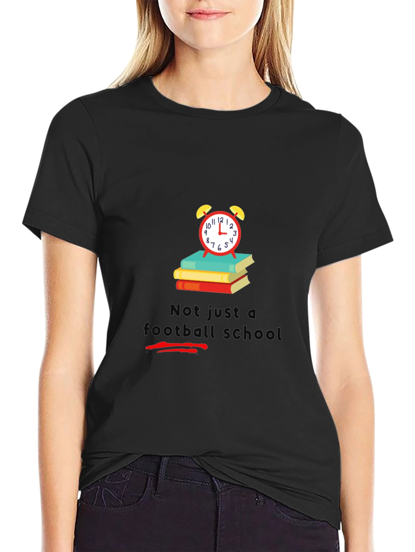Not Just A Football School Graphic Tee