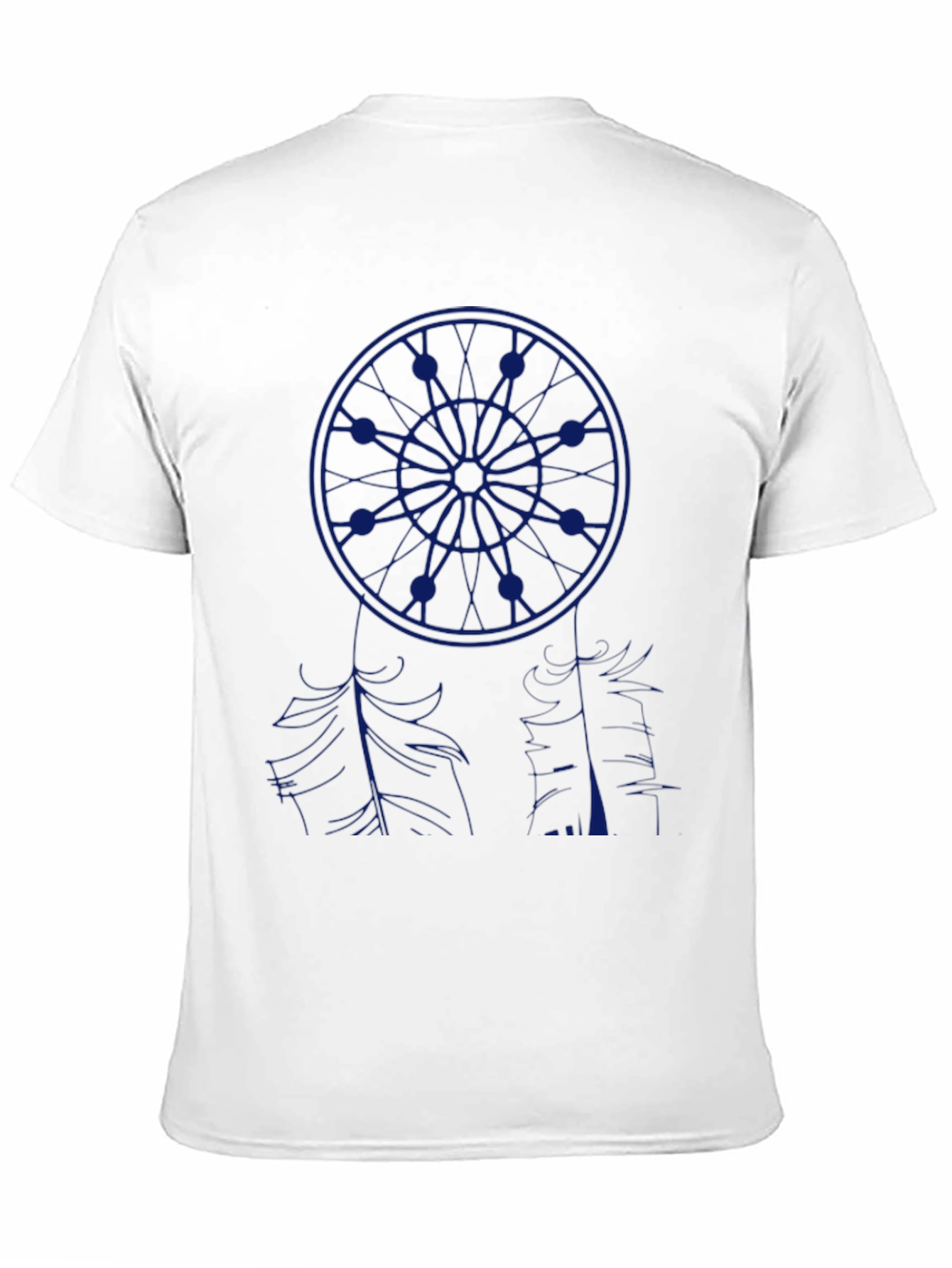 Dreamcatcher Graphic Tee - Black Cotton Comfort