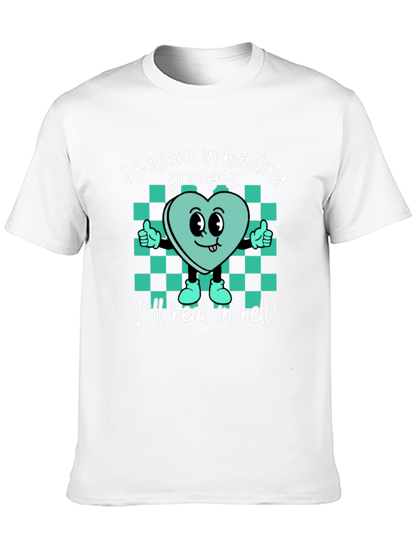 Grudges T-Shirt: Funny Heart Design