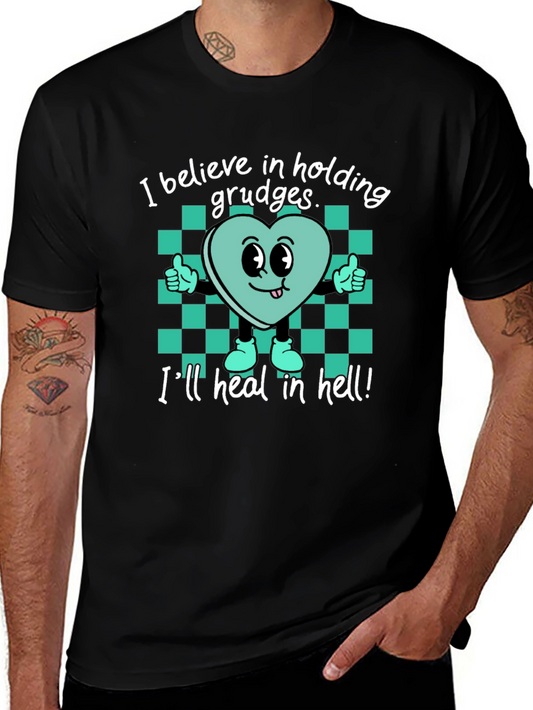 Grudges T-Shirt: Funny Heart Design