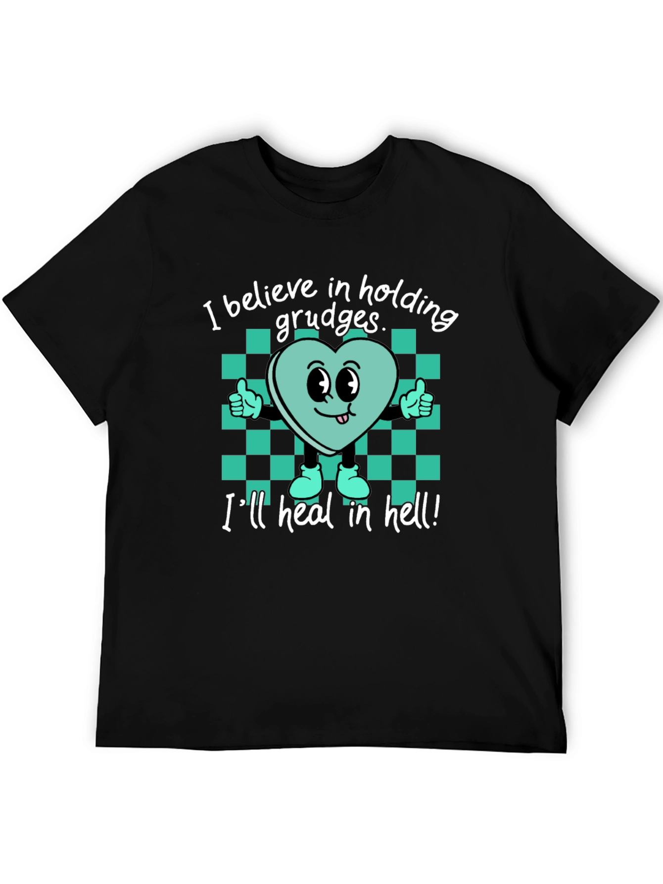 Grudges T-Shirt: Funny Heart Design