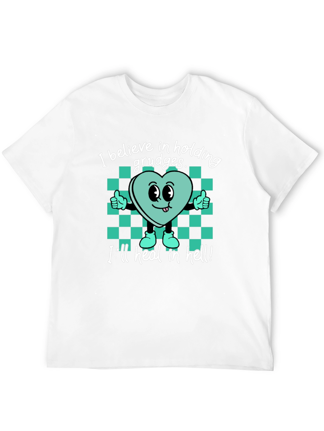Grudges T-Shirt: Funny Heart Design