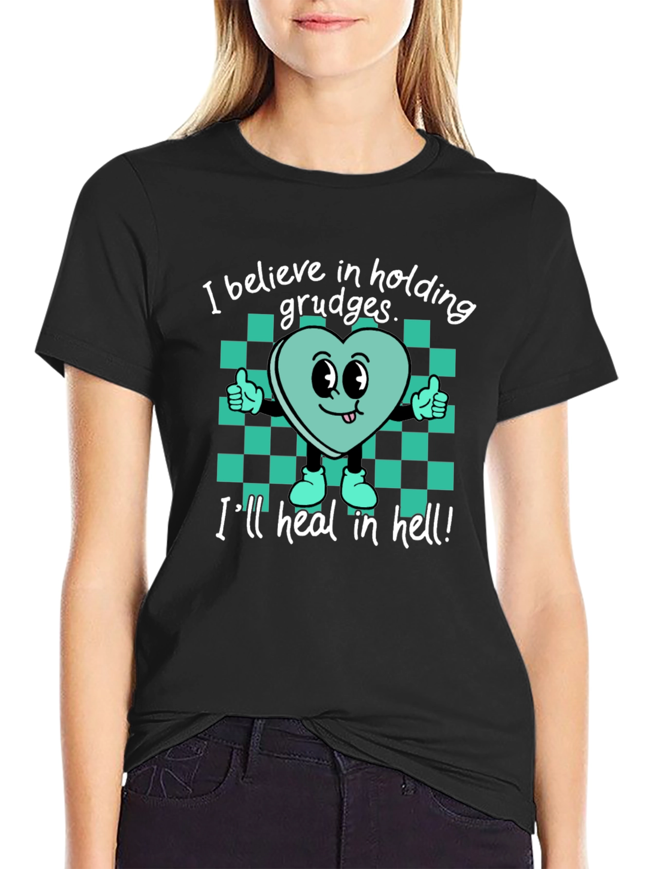 Grudges T-Shirt: Funny Heart Design