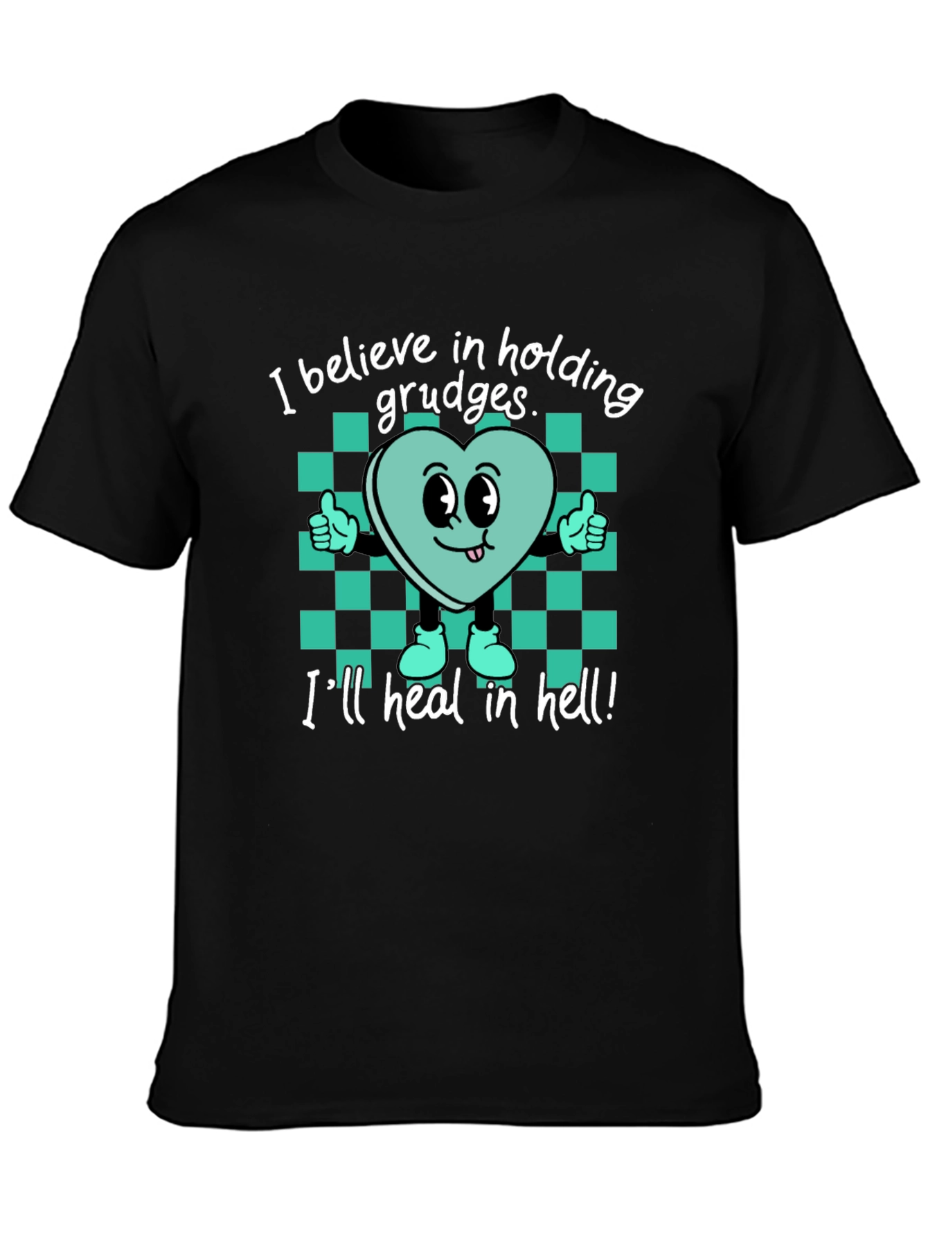 Grudges T-Shirt: Funny Heart Design