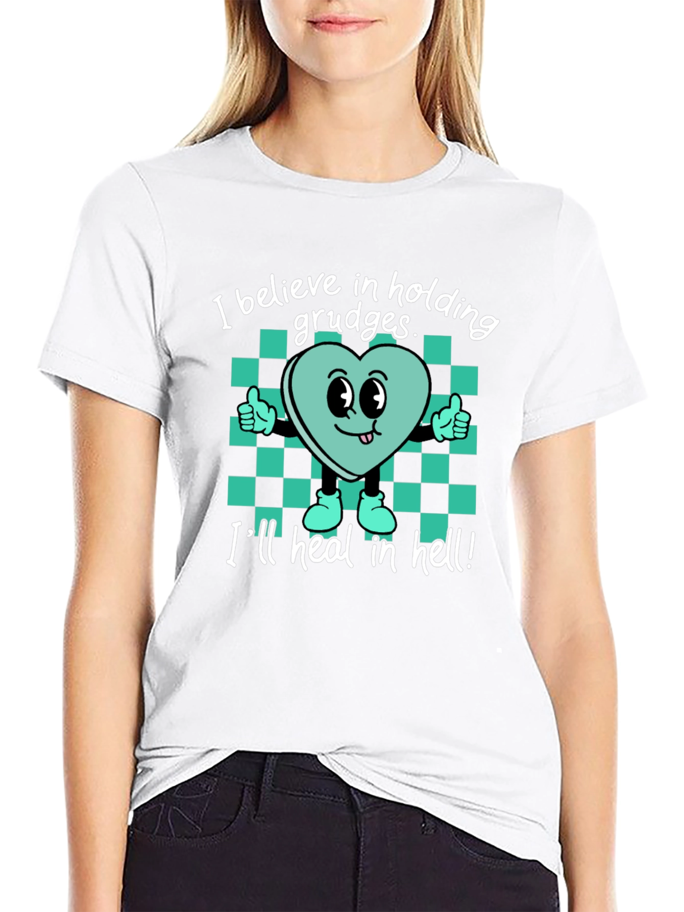 Grudges T-Shirt: Funny Heart Design