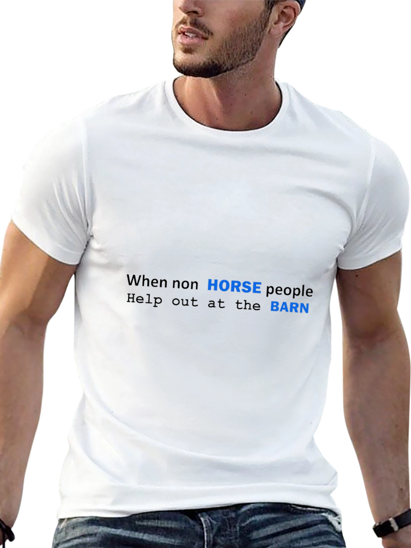 Funny Horse People T-Shirt