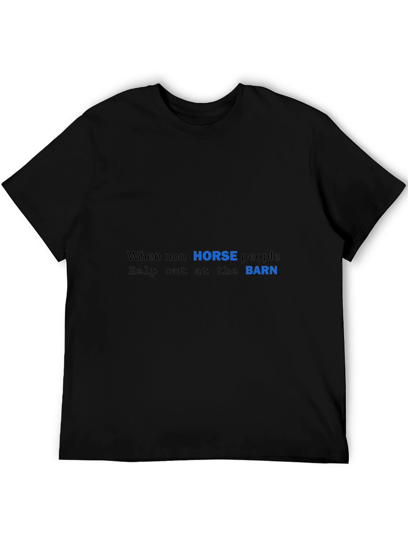 Funny Horse People T-Shirt
