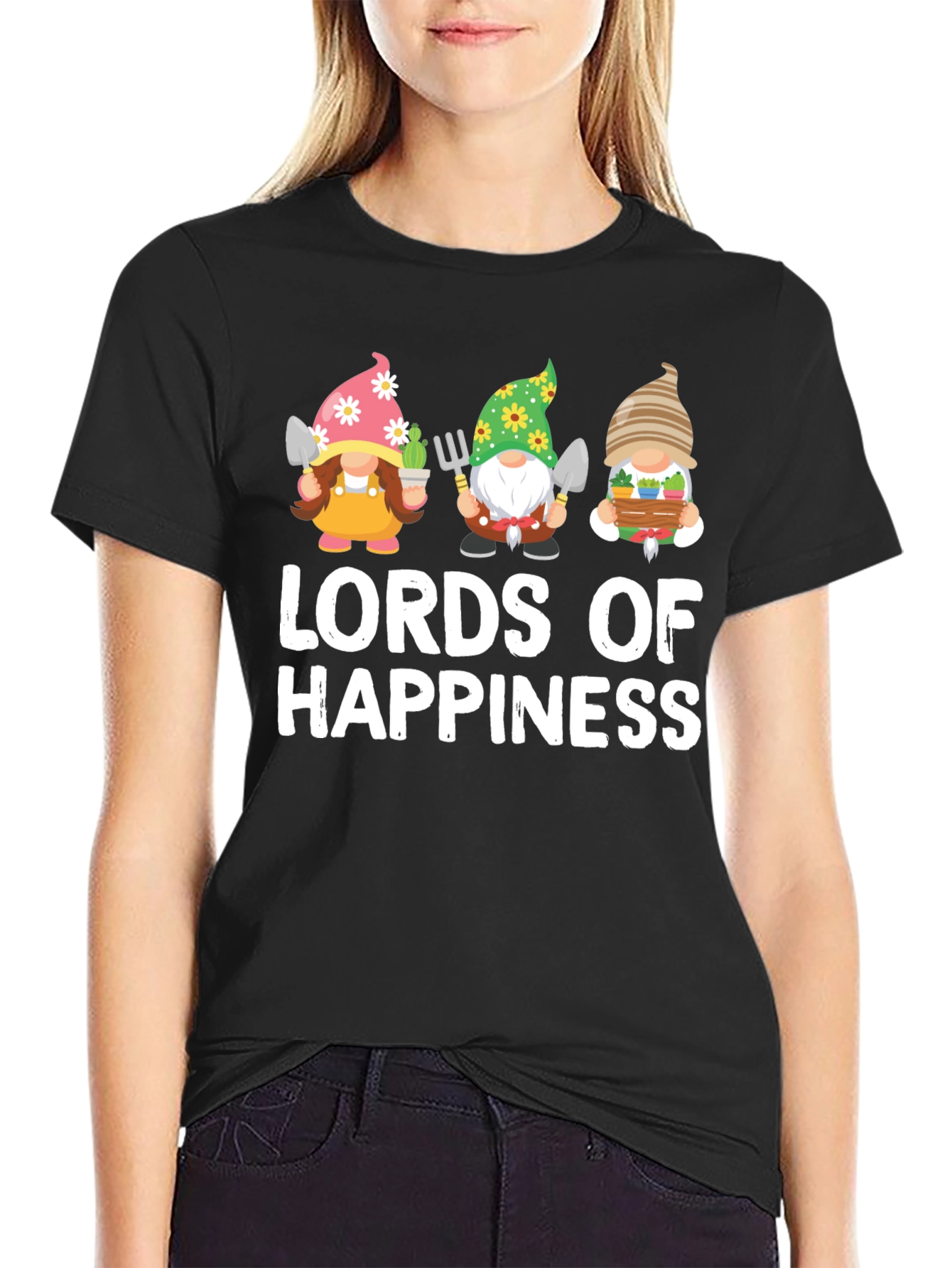 Lords of Happiness Garden Gnome T-Shirt