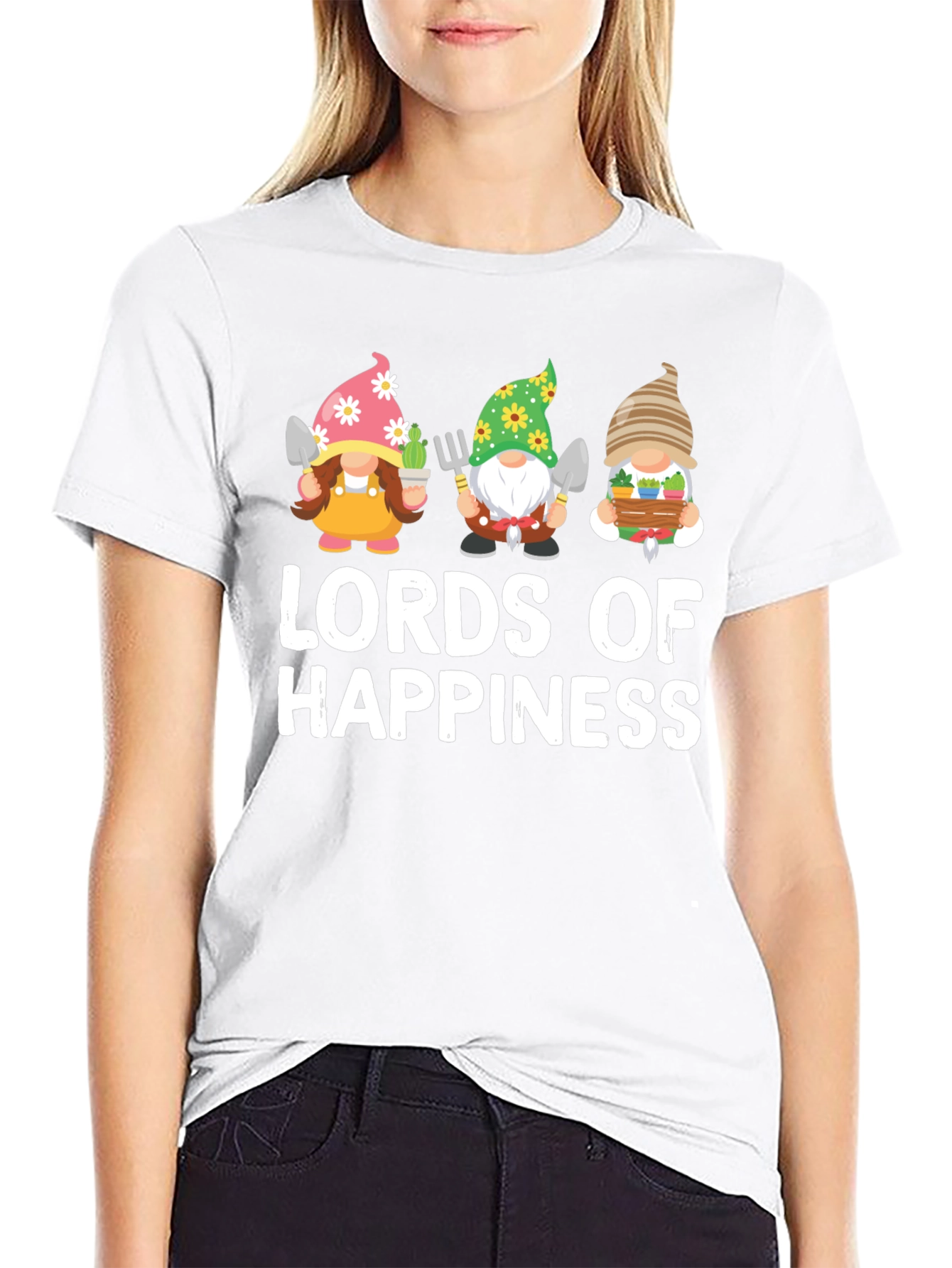 Lords of Happiness Garden Gnome T-Shirt