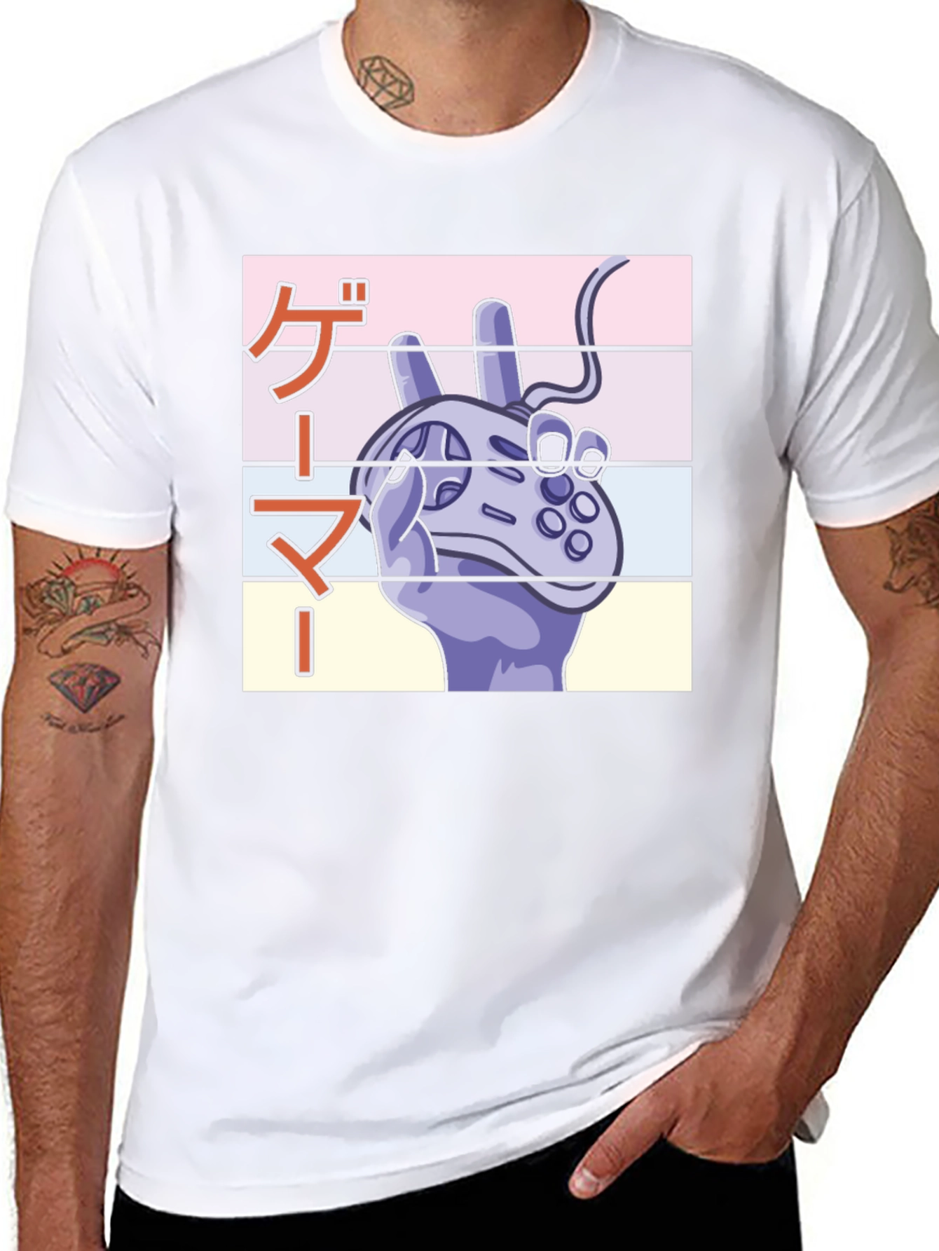 Retro Gamer T-Shirt - Controller Graphic Tee