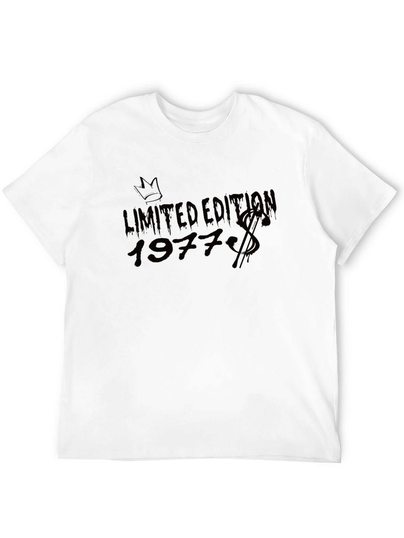 Limited Edition 1977 Graphic Tee - Black