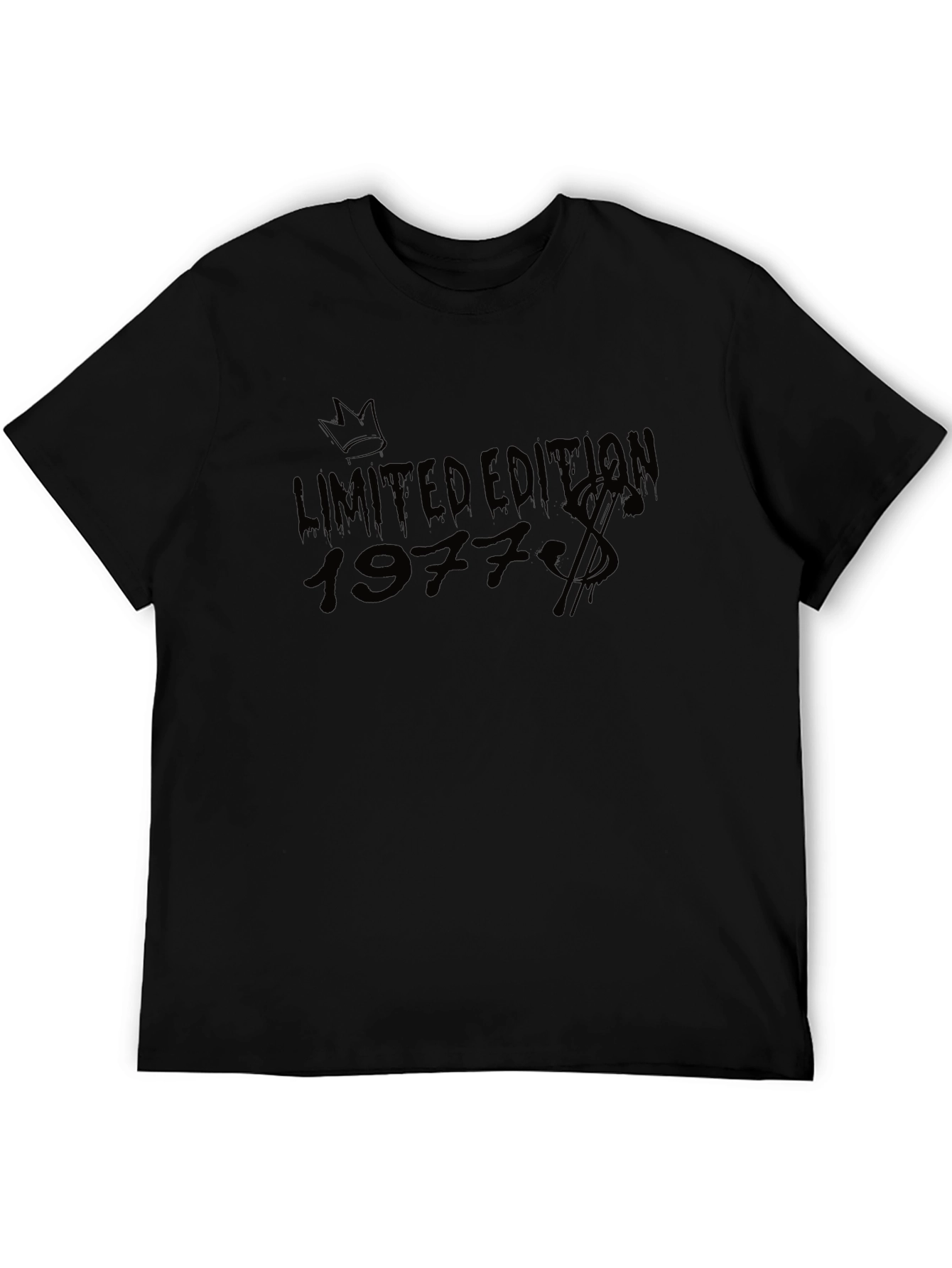 Limited Edition 1977 Graphic Tee - Black