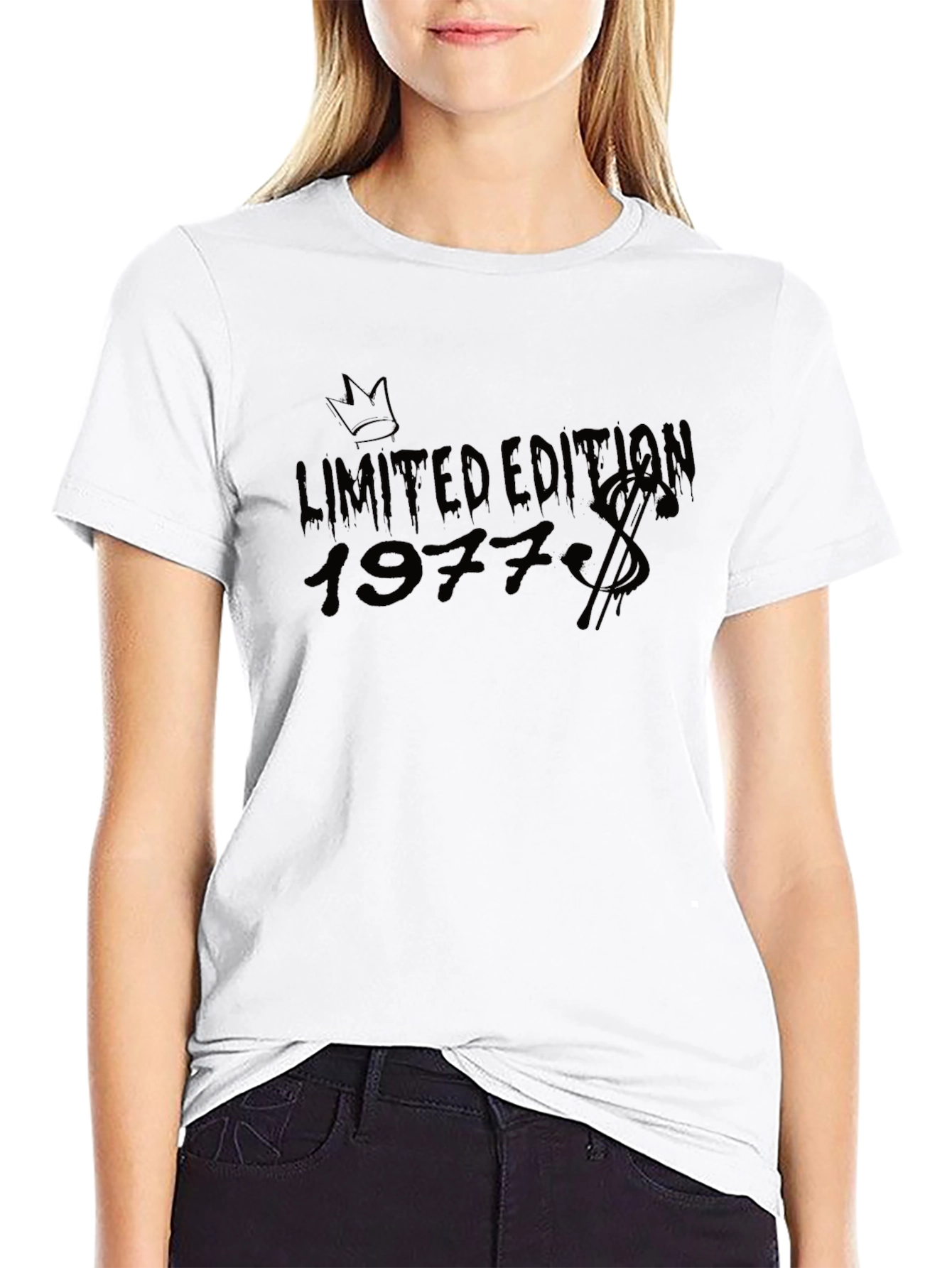 Limited Edition 1977 Graphic Tee - Black
