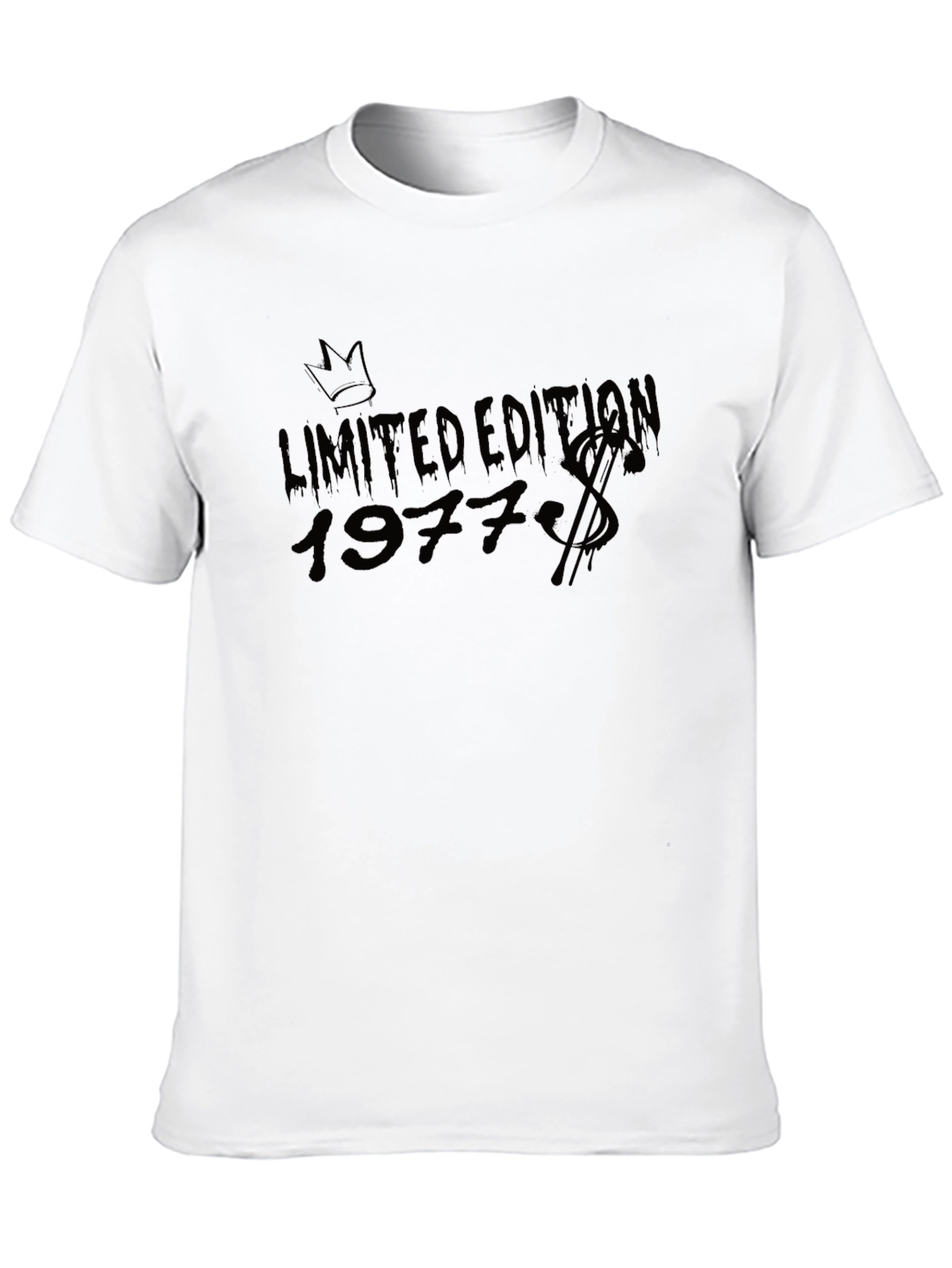 Limited Edition 1977 Graphic Tee - Black